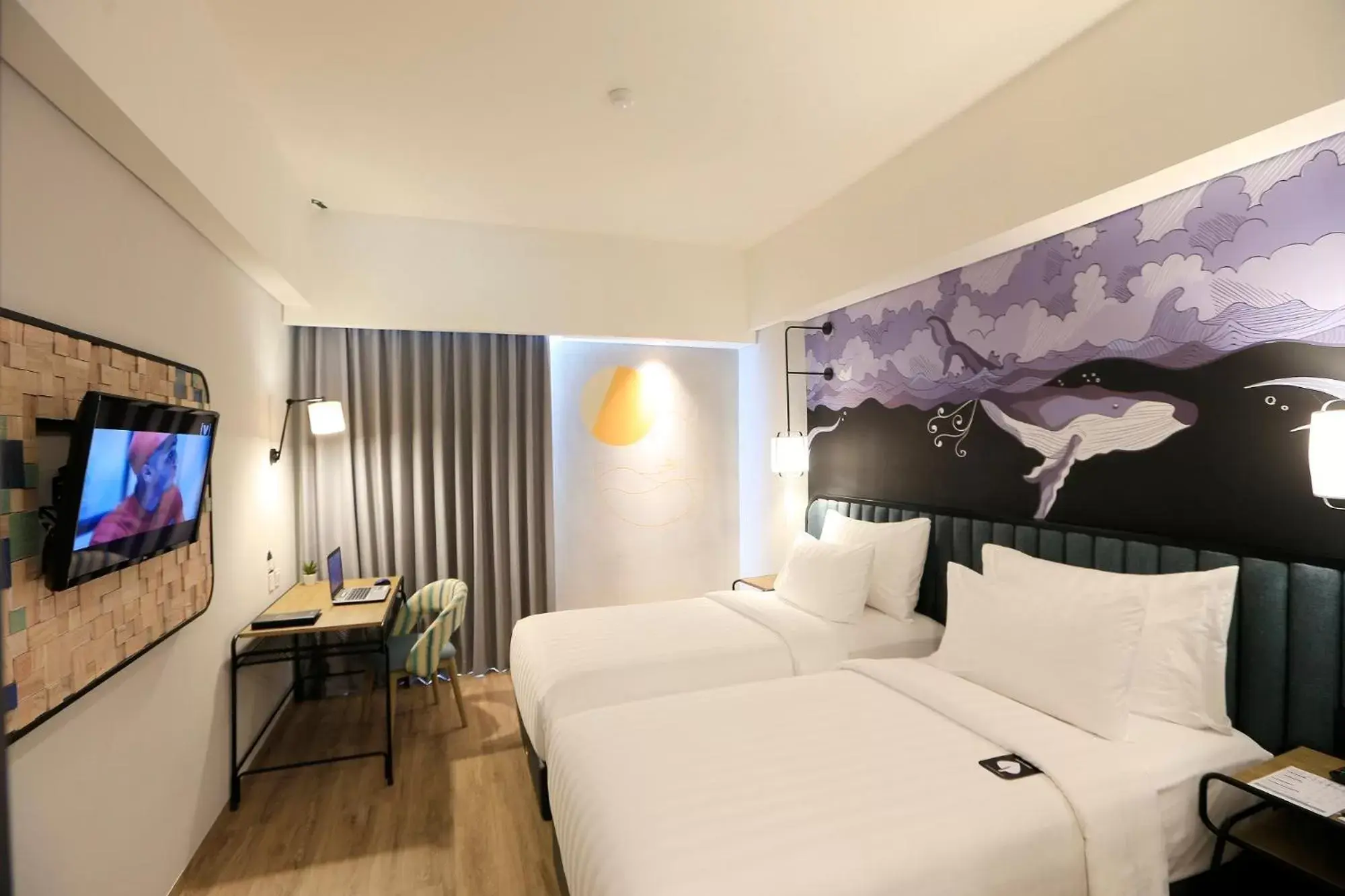 Bed in Luminor Hotel Purwokerto By WH