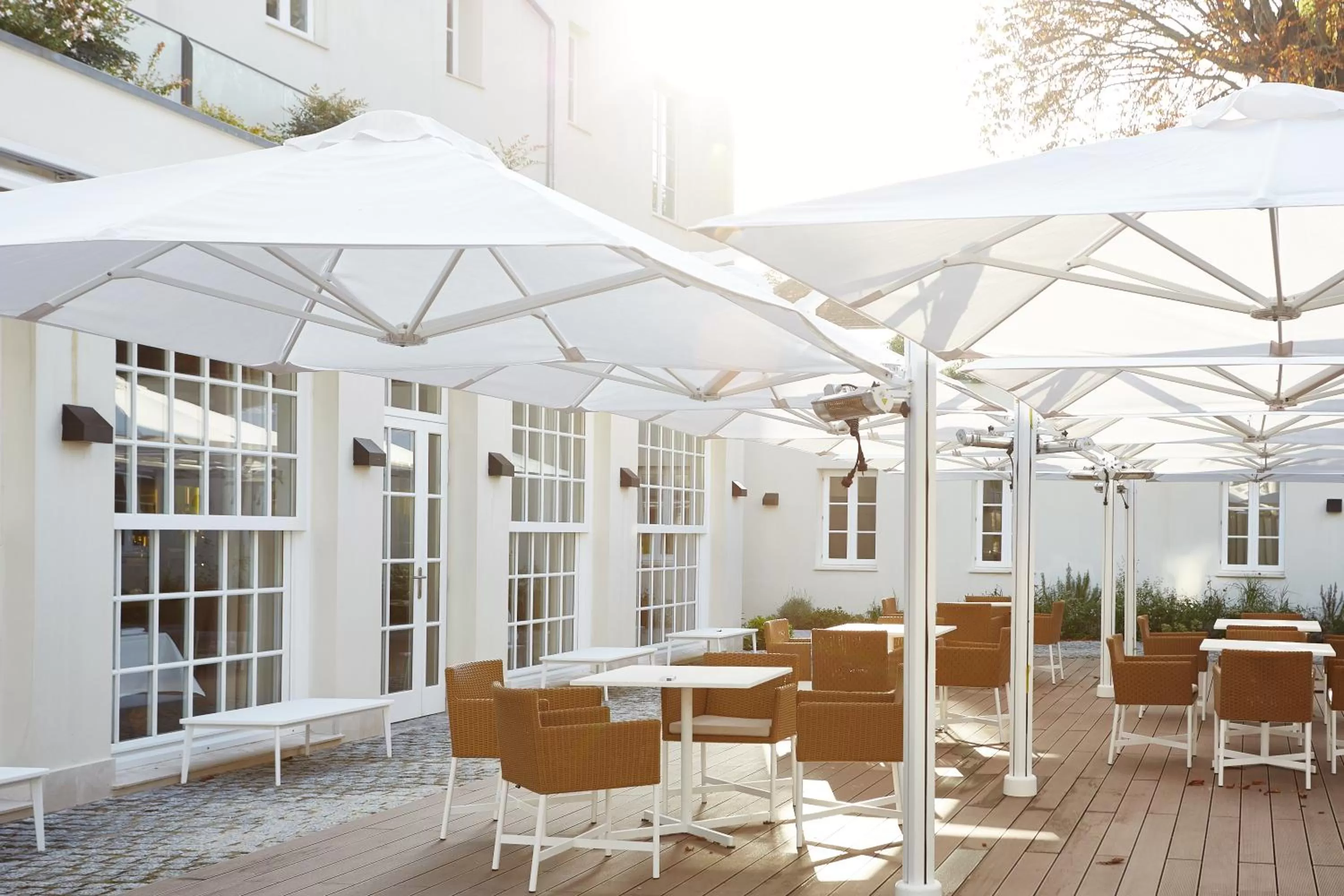 Patio in Hôtel de Cavoye