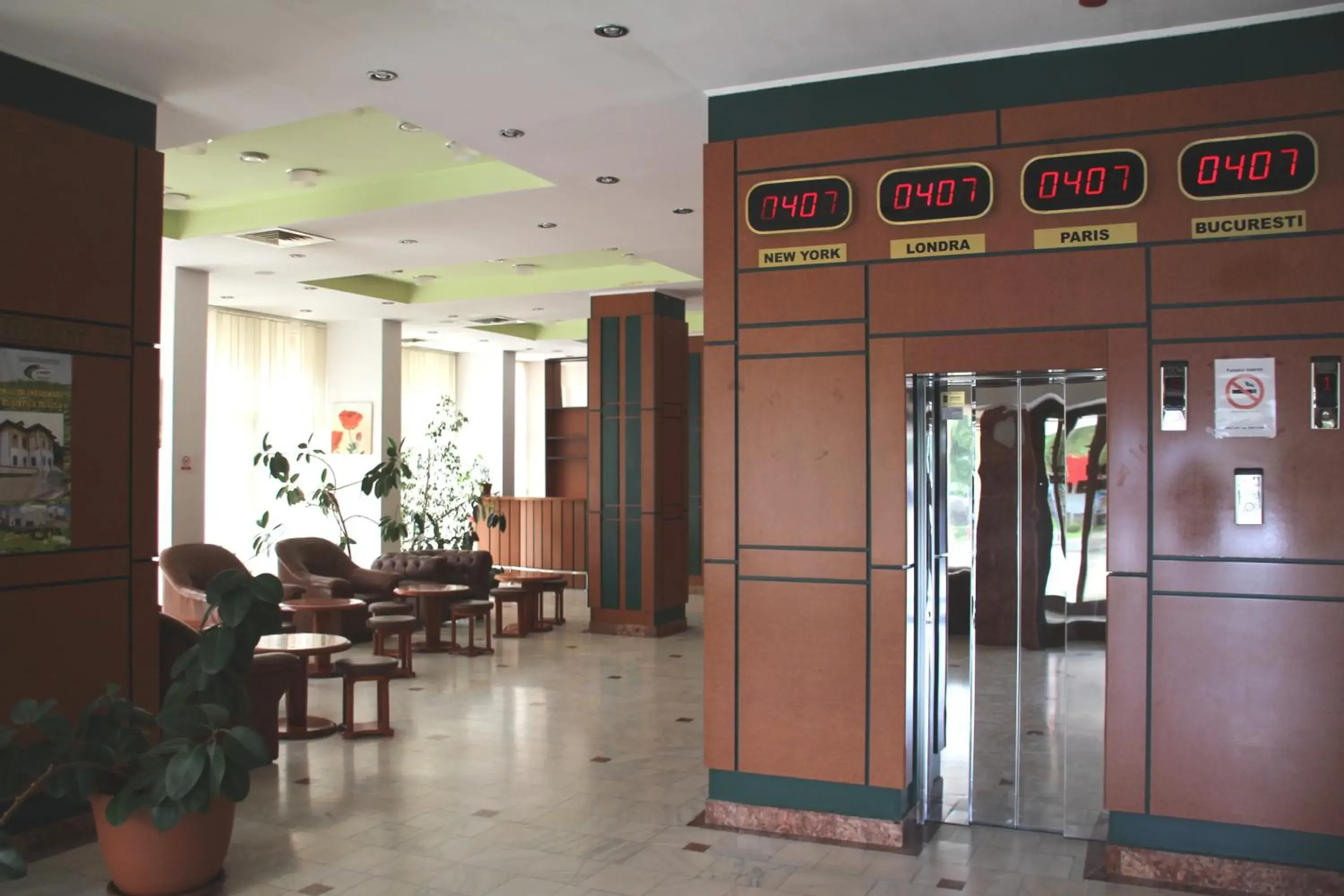 Lobby or reception in Hotel Egreta