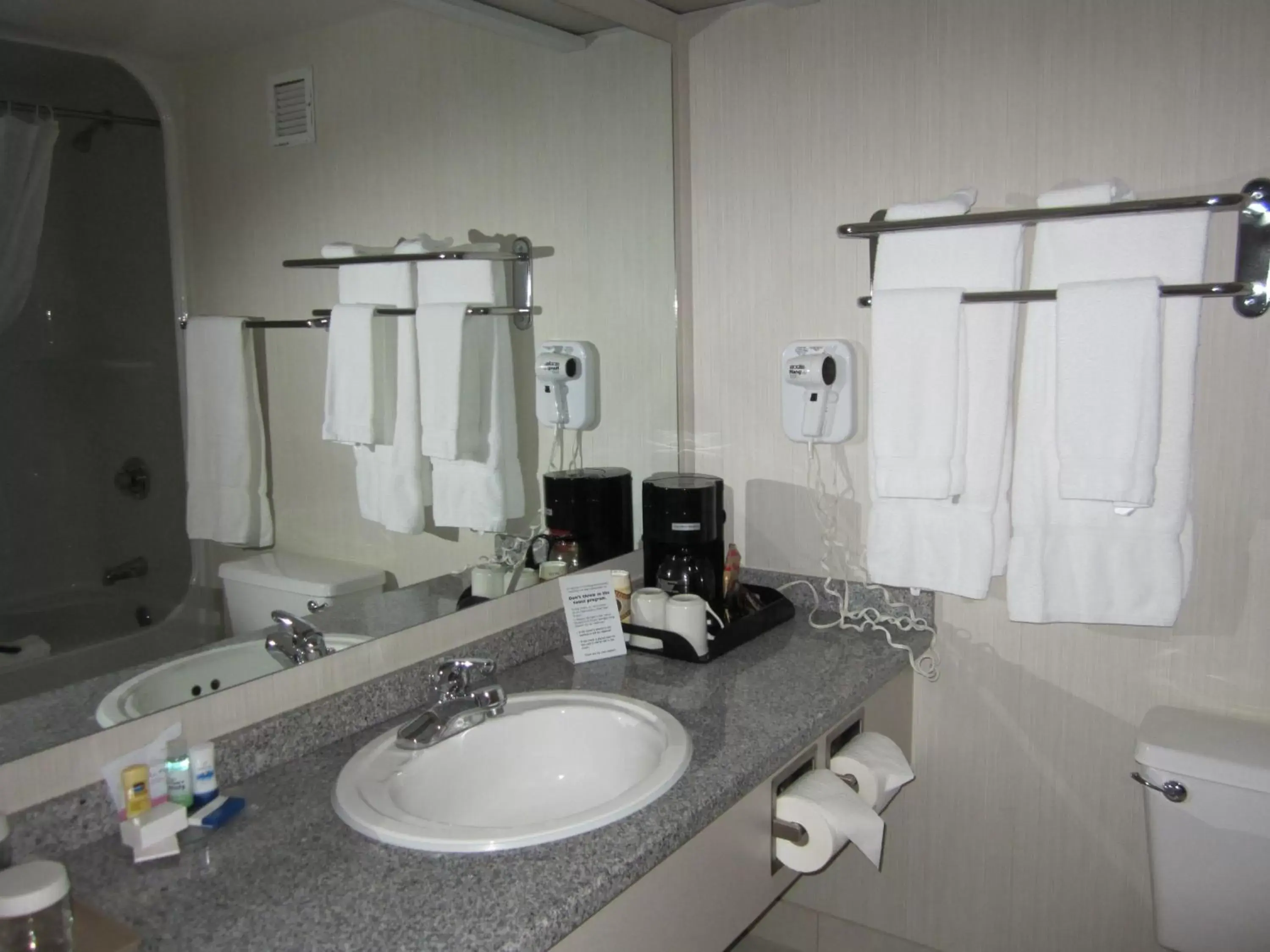 Bathroom in Woodlands Inn & Suites