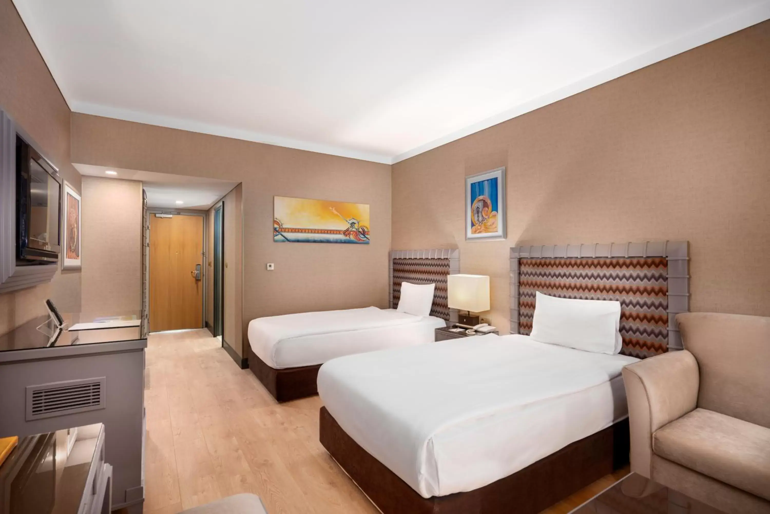 Bed in Grand Hotel Konya