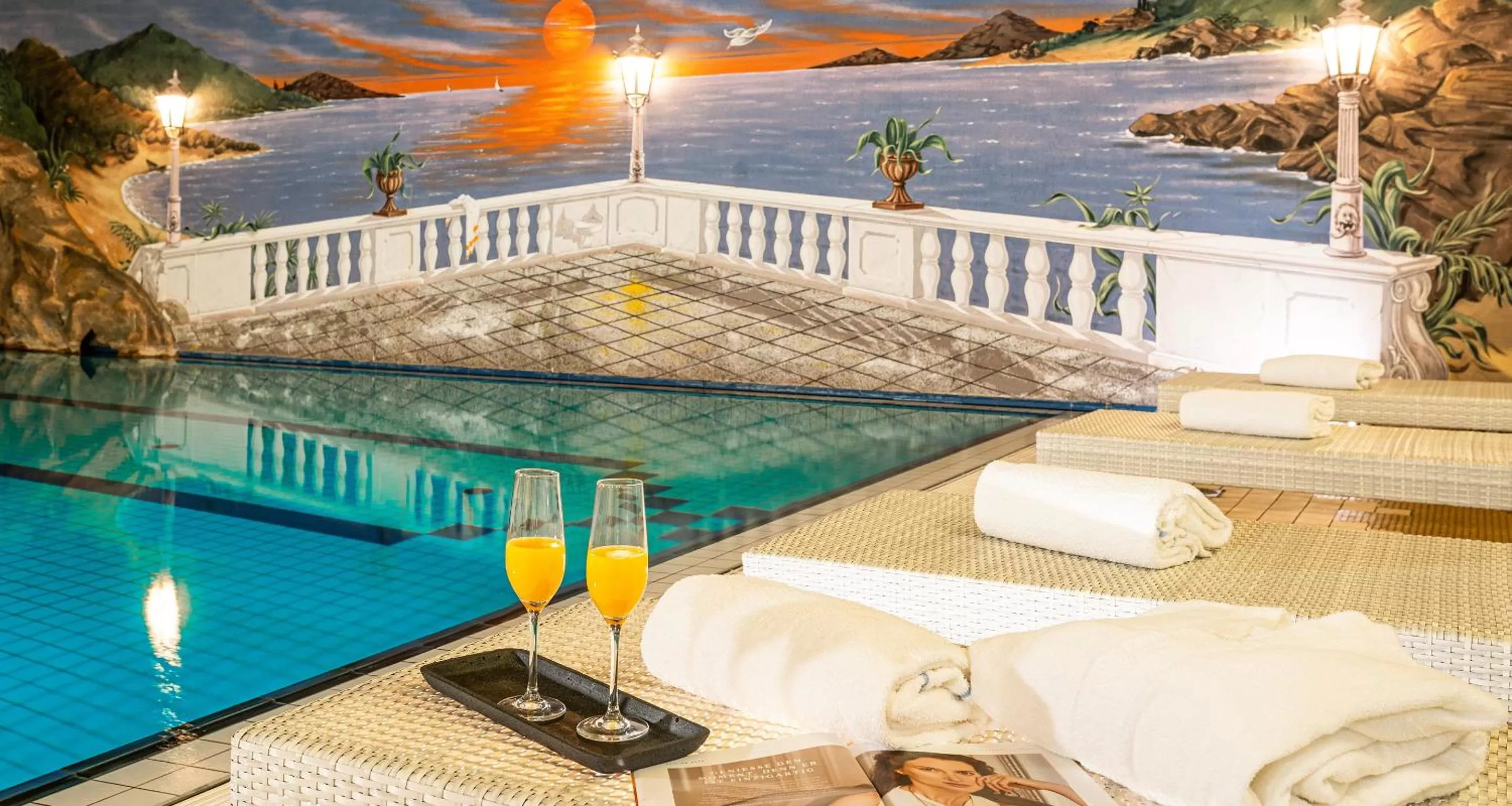 Pool view in Best Western Victor's Residenz-Hotel Rodenhof