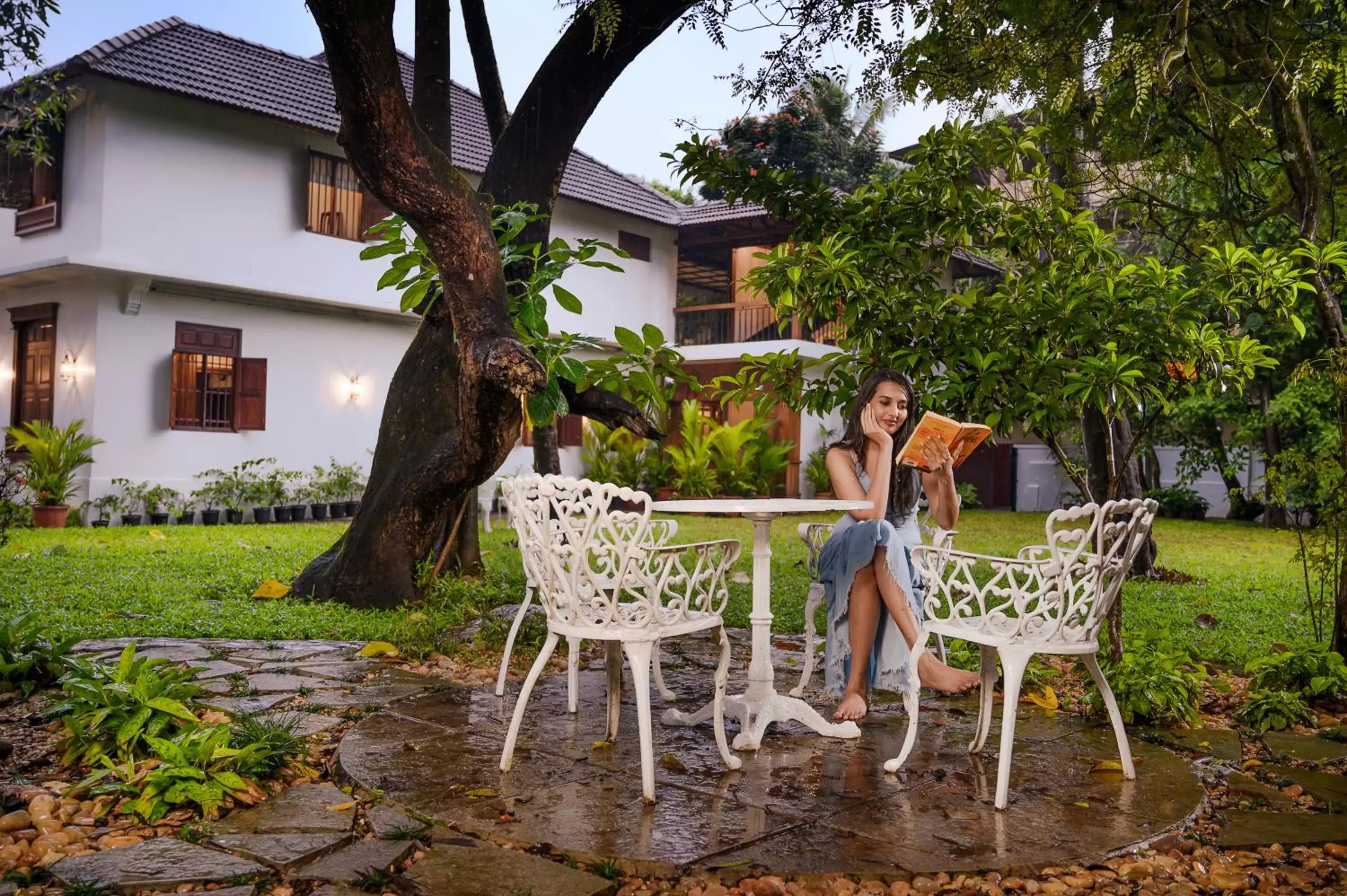 Garden view in Surya Heritage Hotels Garden view in Surya Heritage Hotels