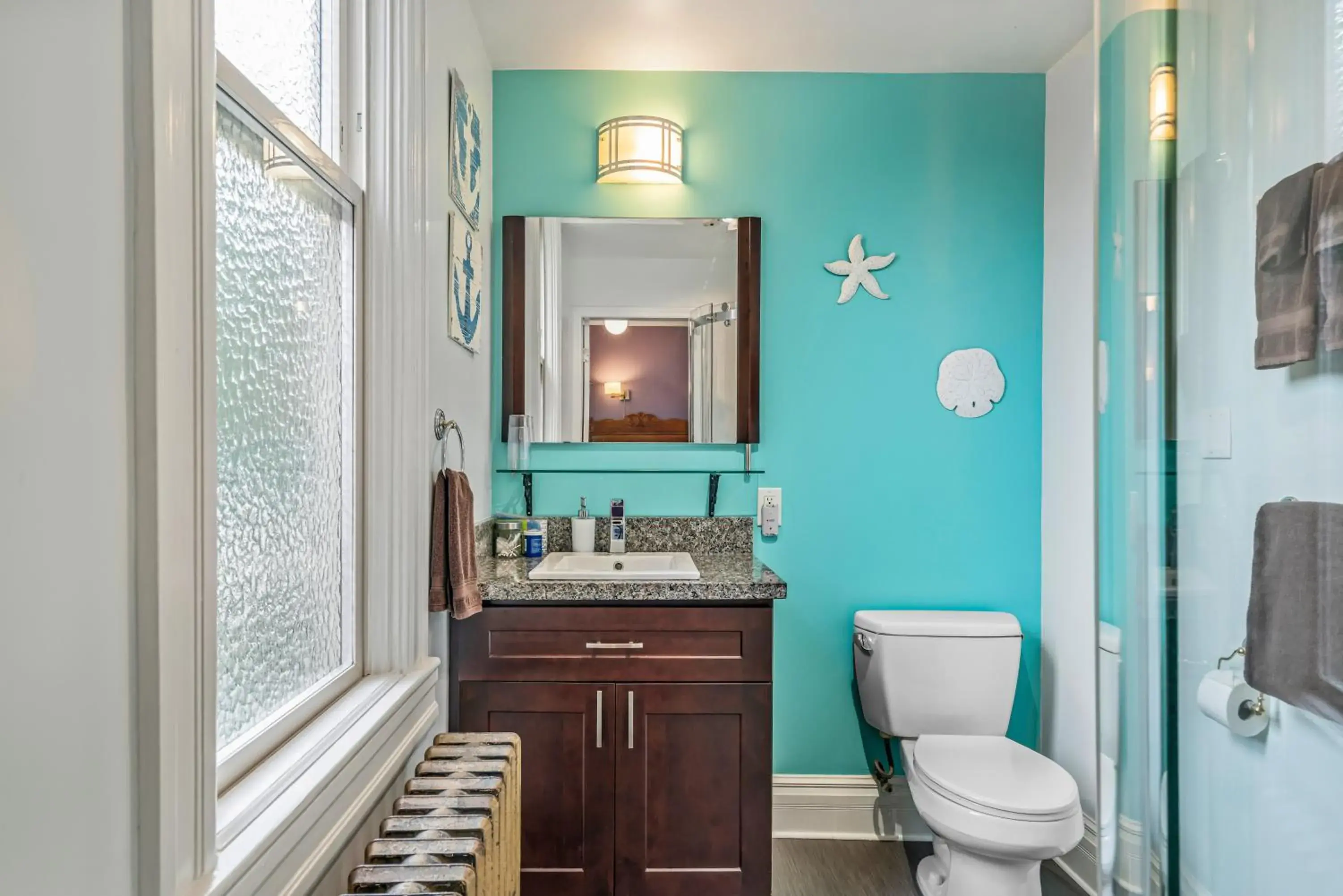 Bathroom in Cloudside Hotel