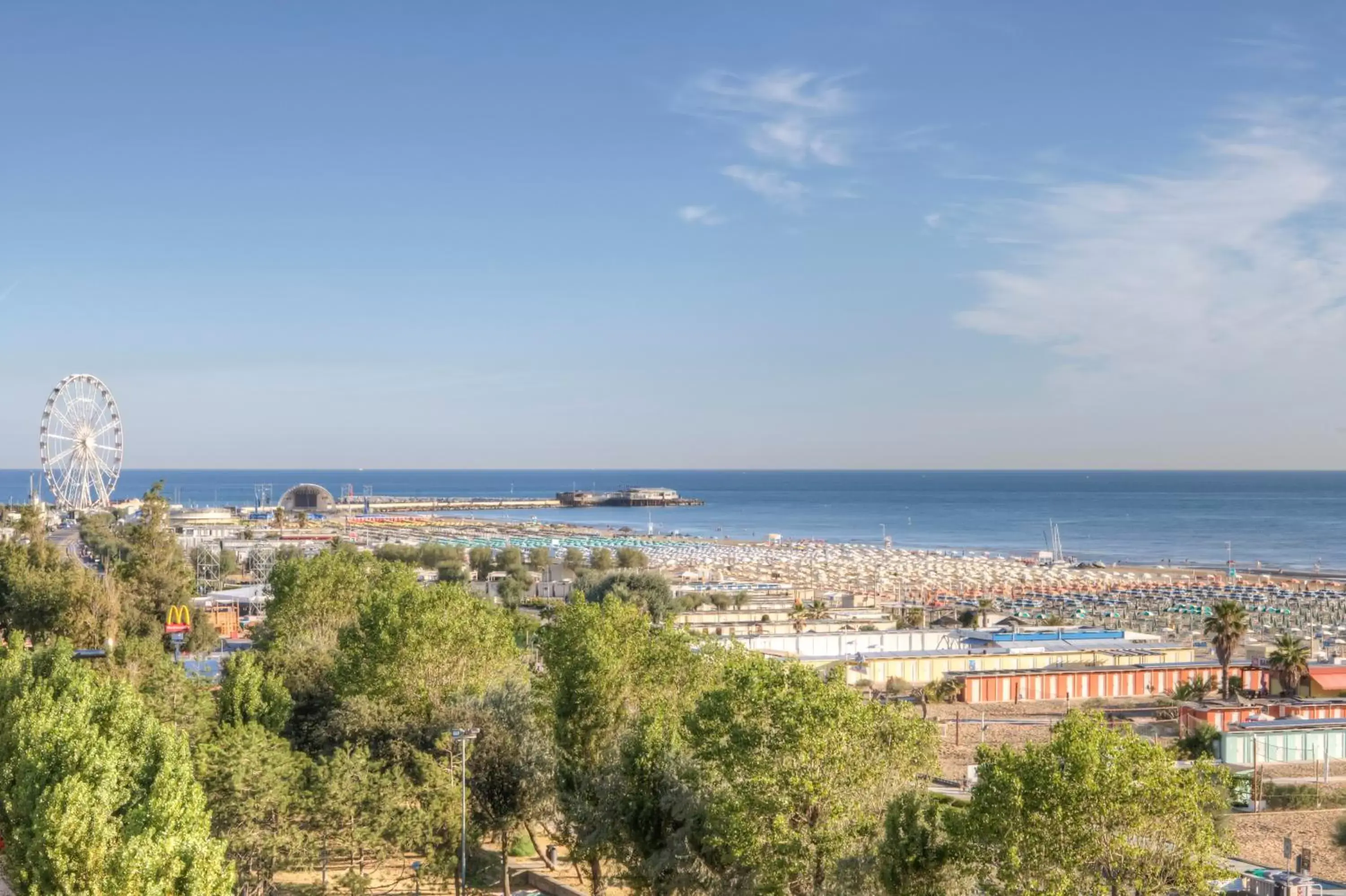 Sea view in Hotel Imperiale Rimini & SPA