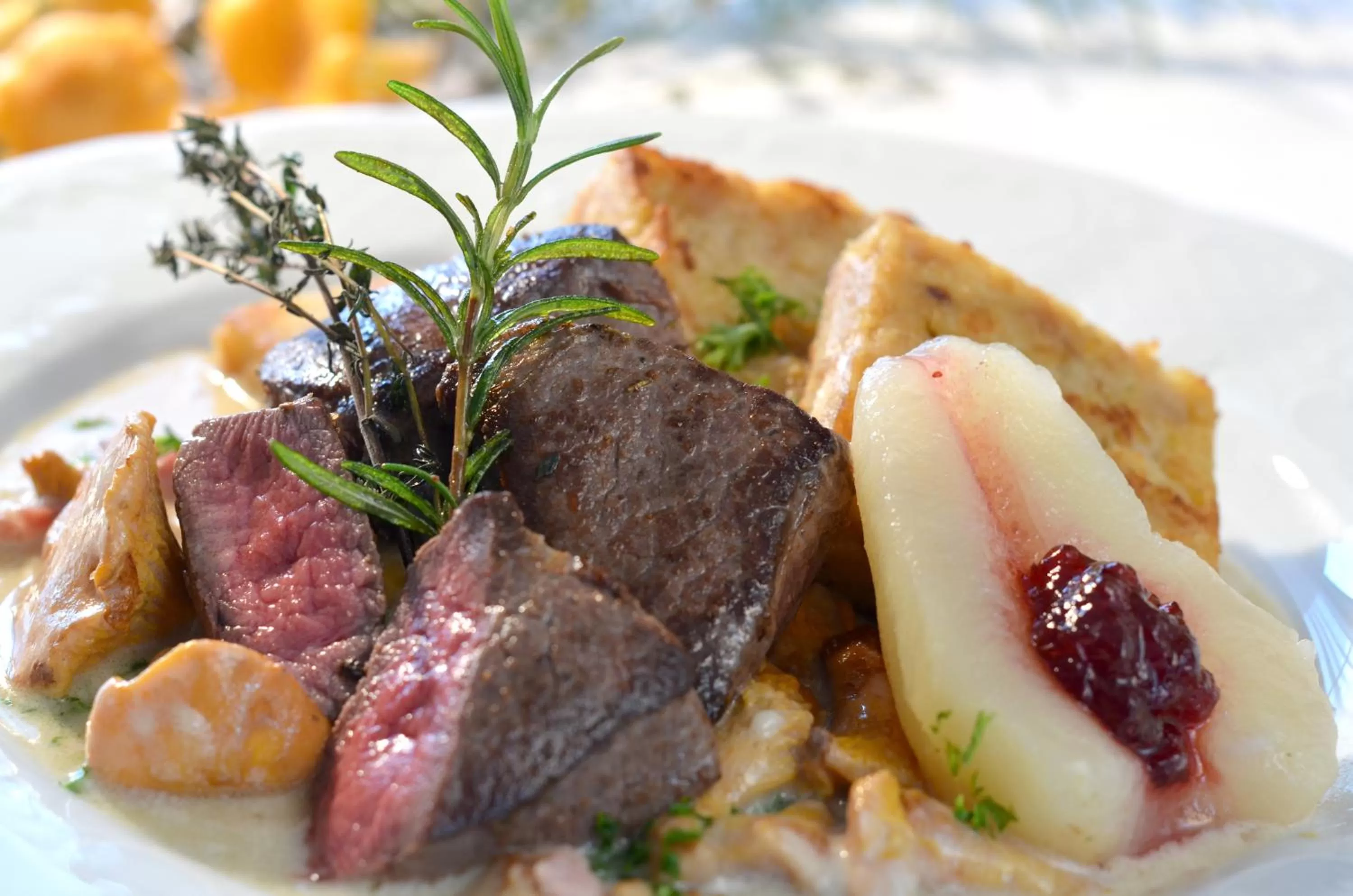 Food and drinks in Hotel Landhaus Wörlitzer Hof