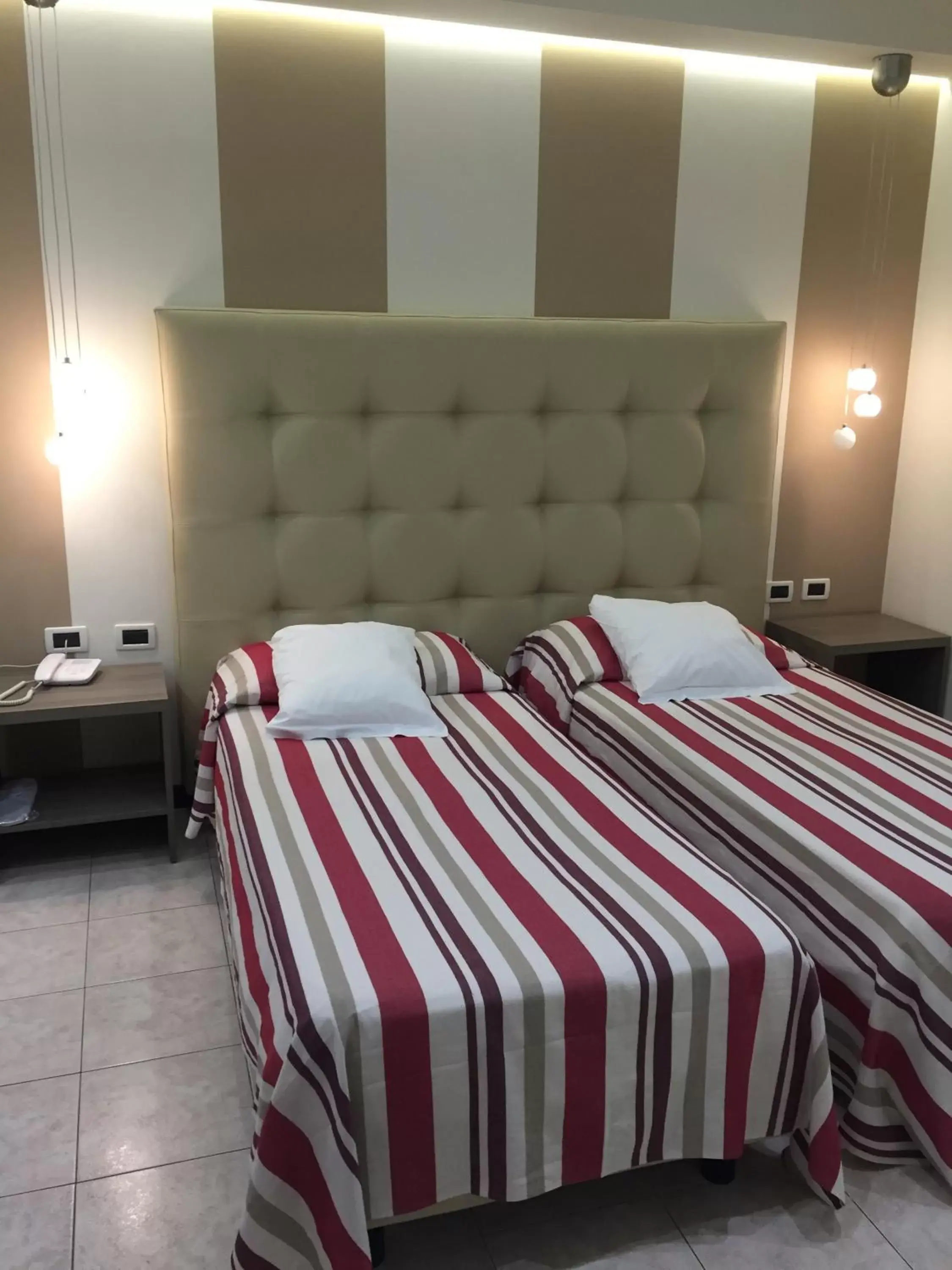 Bed in Villa Accini