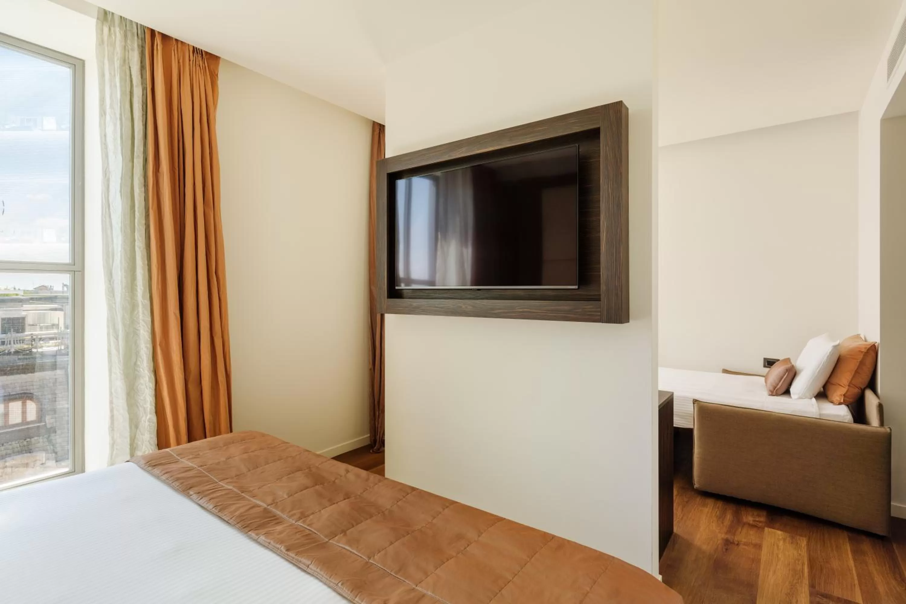 Bed in Hotel Dei Cavalieri Milano Duomo