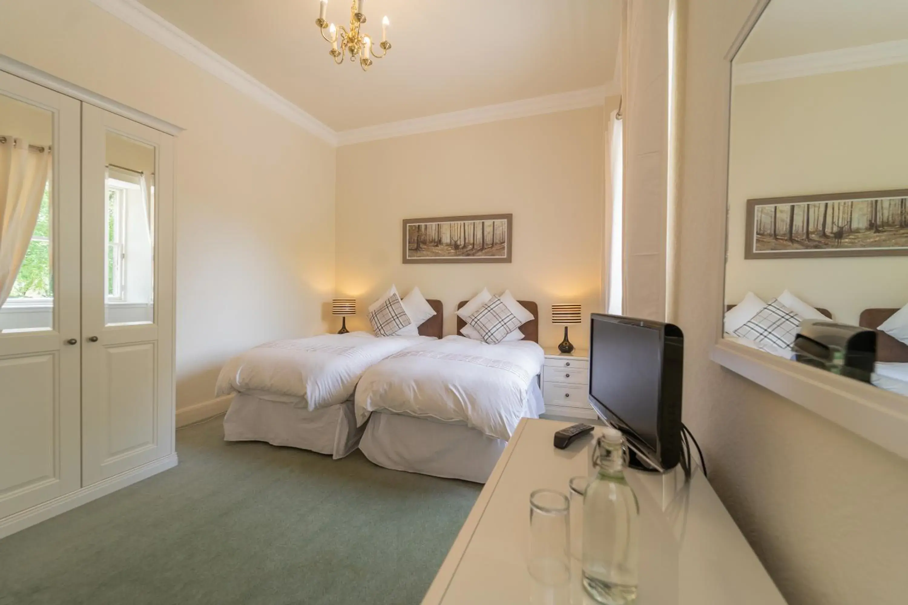 Bed, Room Photo in Bankton House Hotel