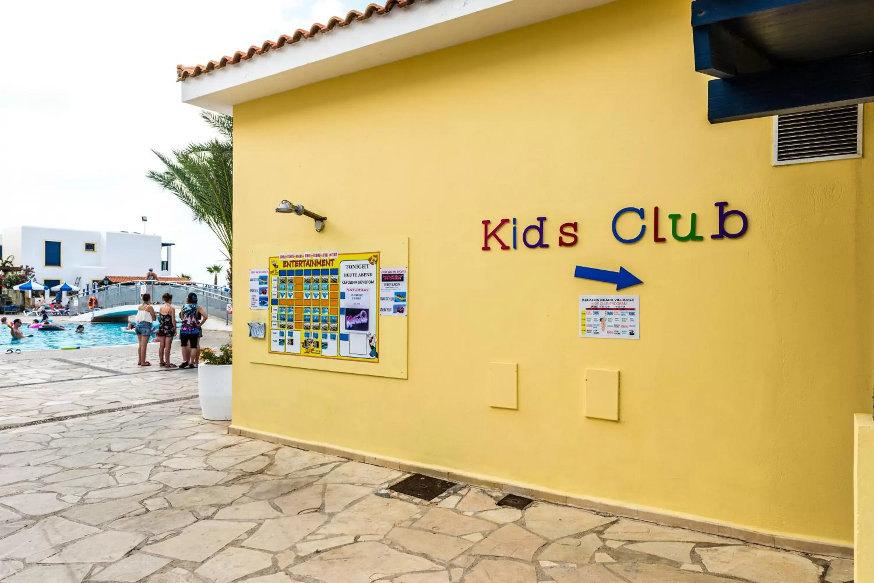 Kids's club in Kefalos Beach Tourist Village