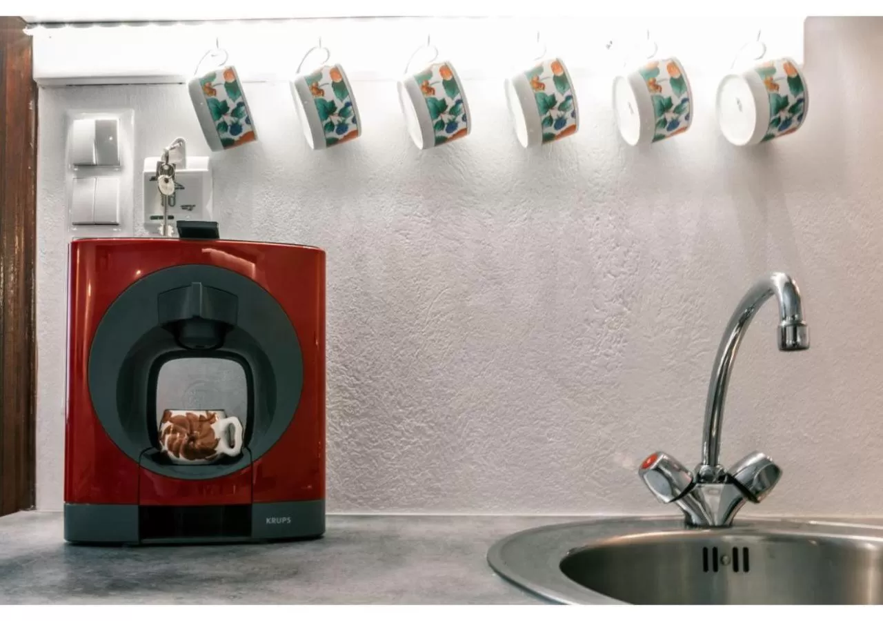 Coffee/tea facilities in Arco Naxos Luxury Apartments