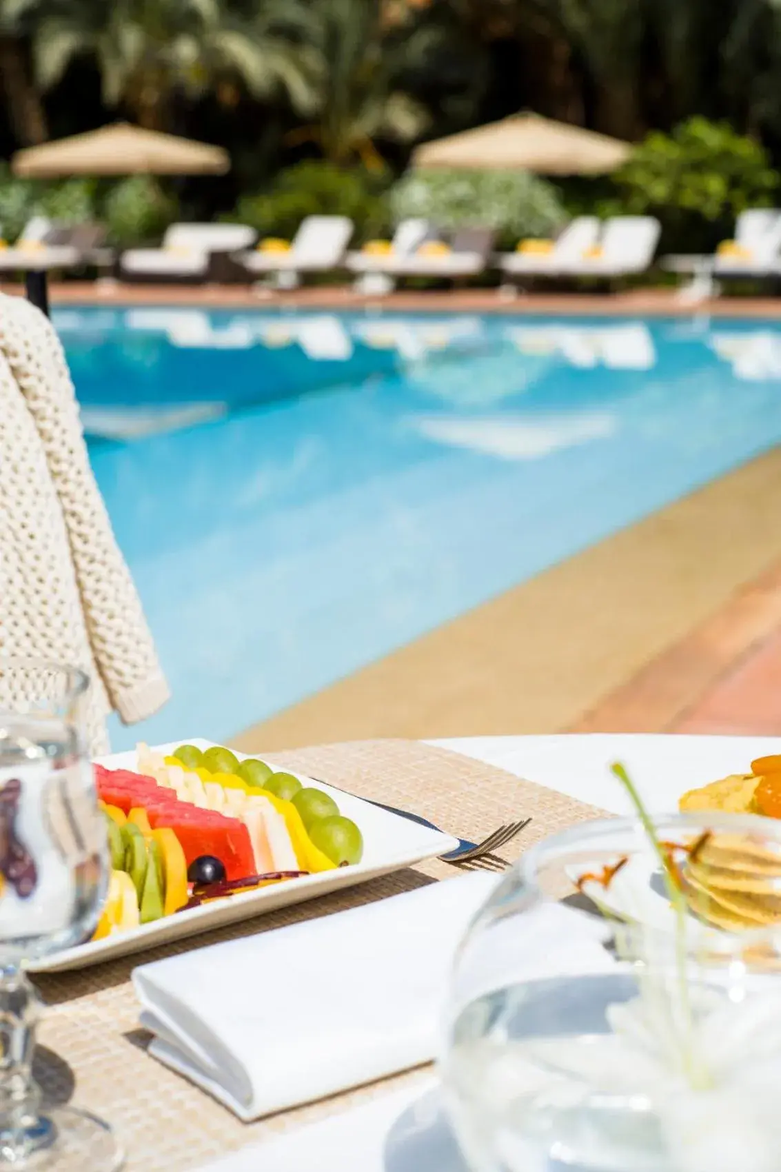 Food and drinks, Swimming Pool in Berbère Palace