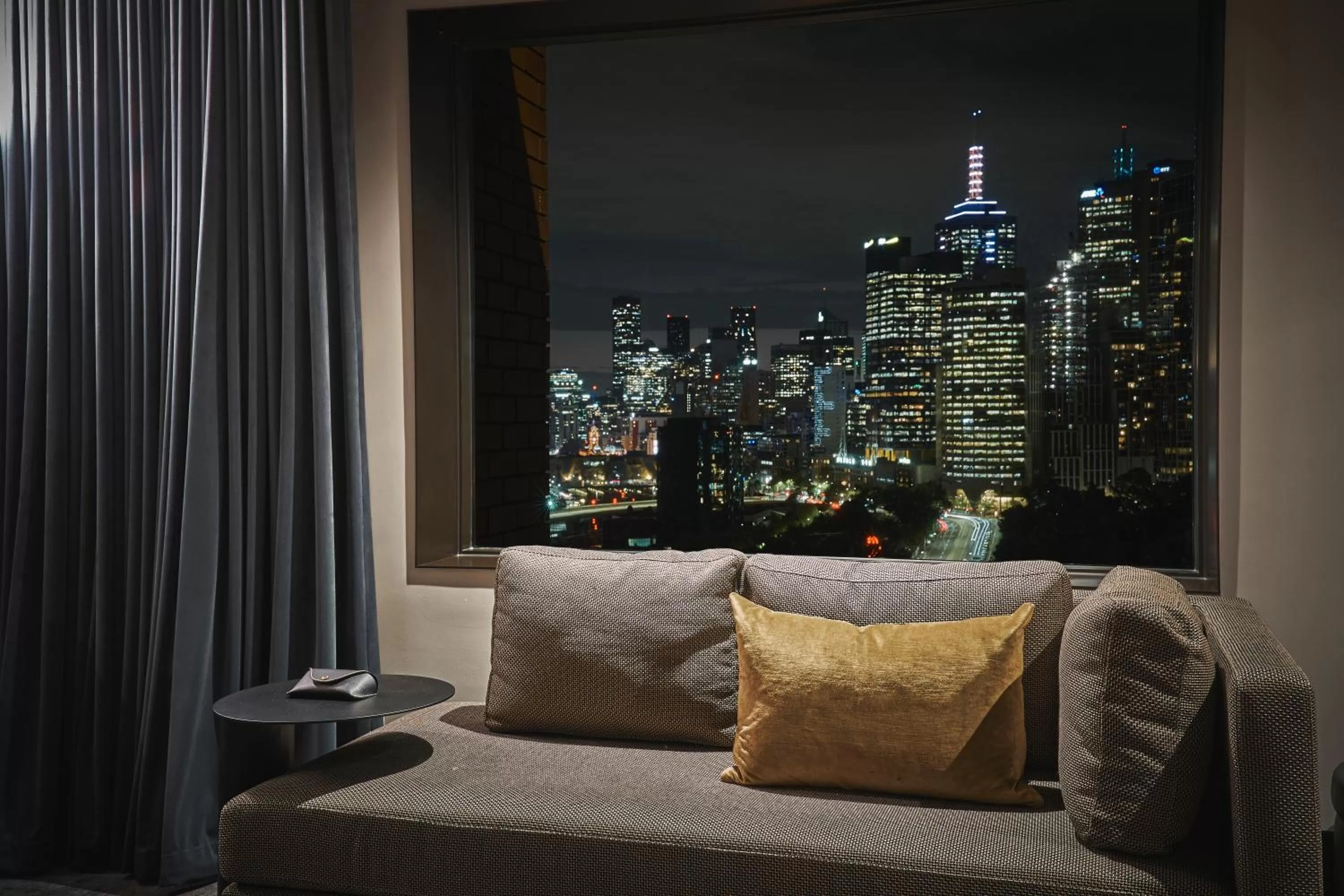 Living room in Pullman Melbourne On the Park