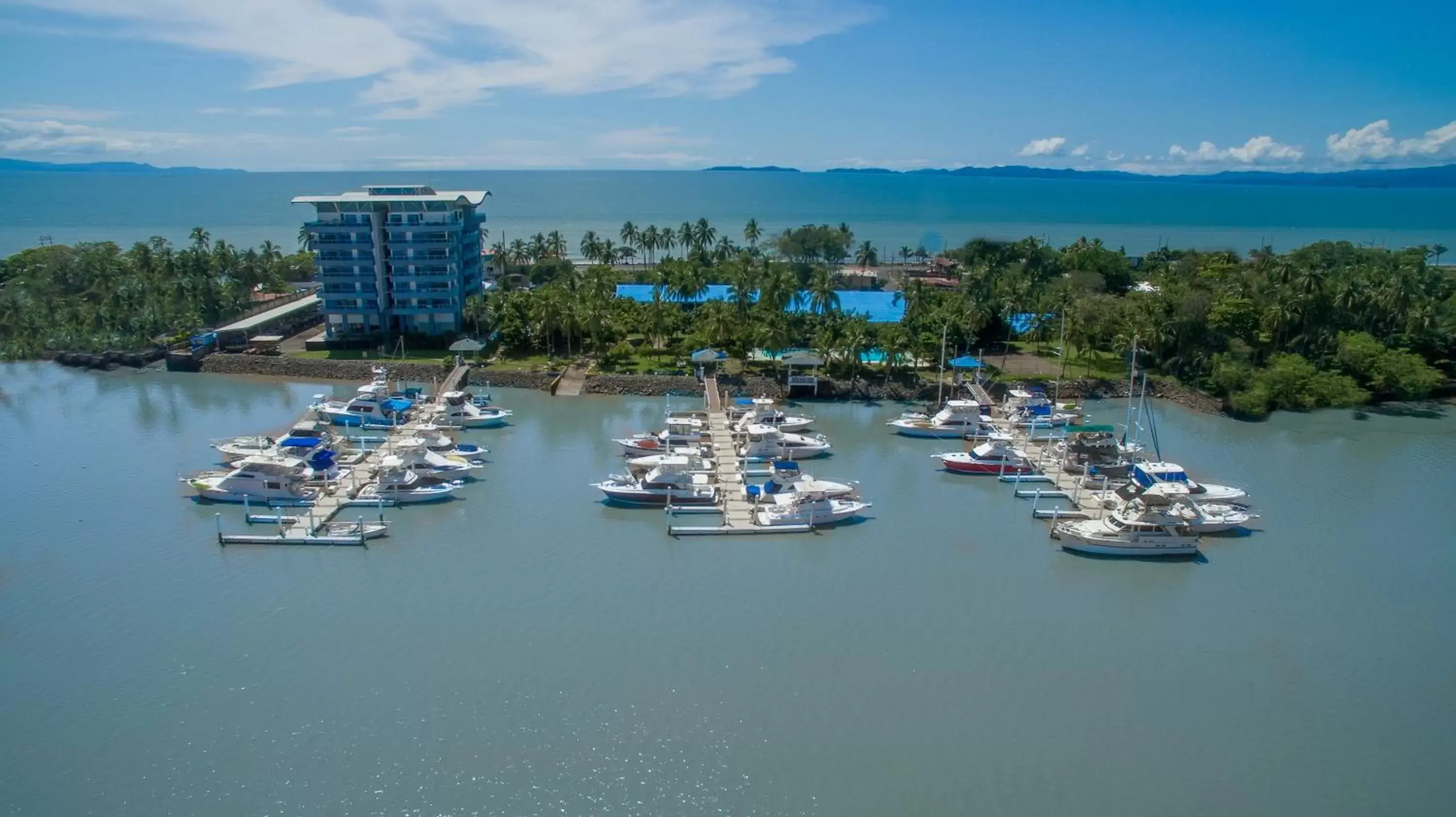 Bird's eye view, Bird's-eye View in Puerto Azul Resort & Club Nautico