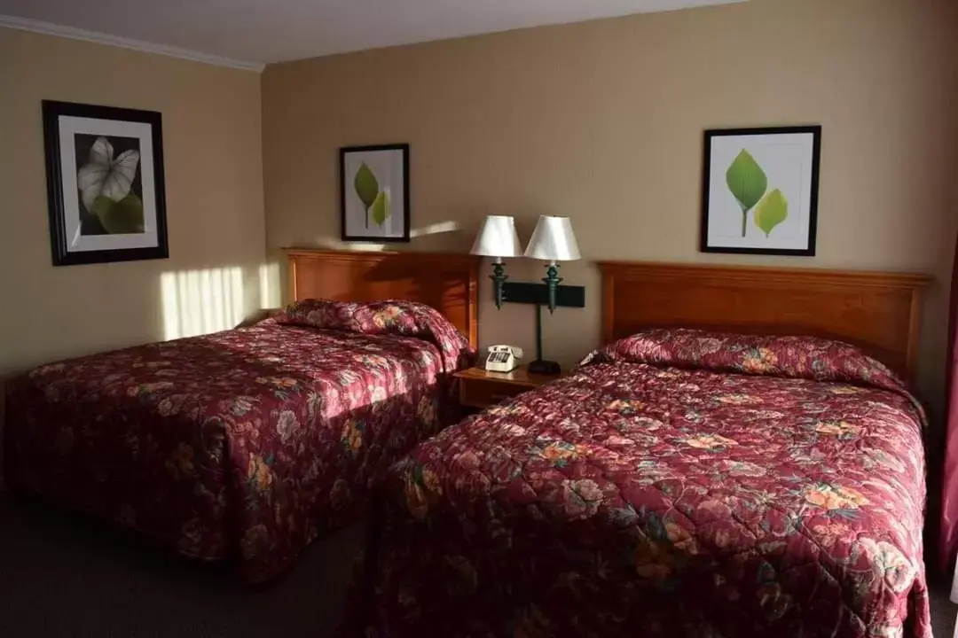 Bed in Mountain Aire Inn Sevierville - Pigeon Forge