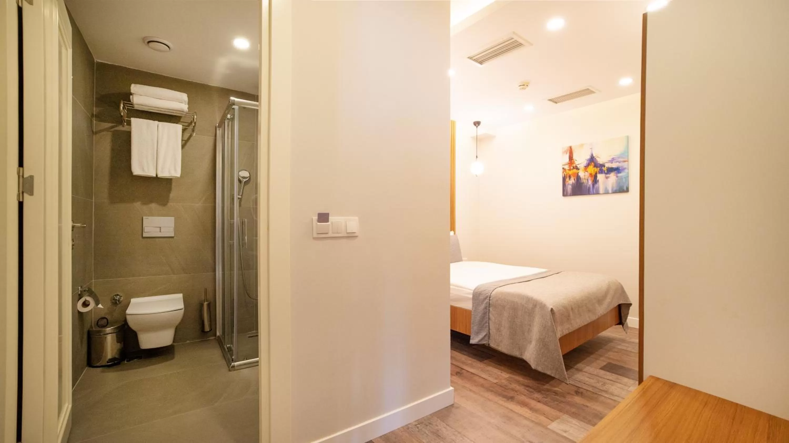 Shower, Bathroom in Vista Family Hotel Konyaaltı