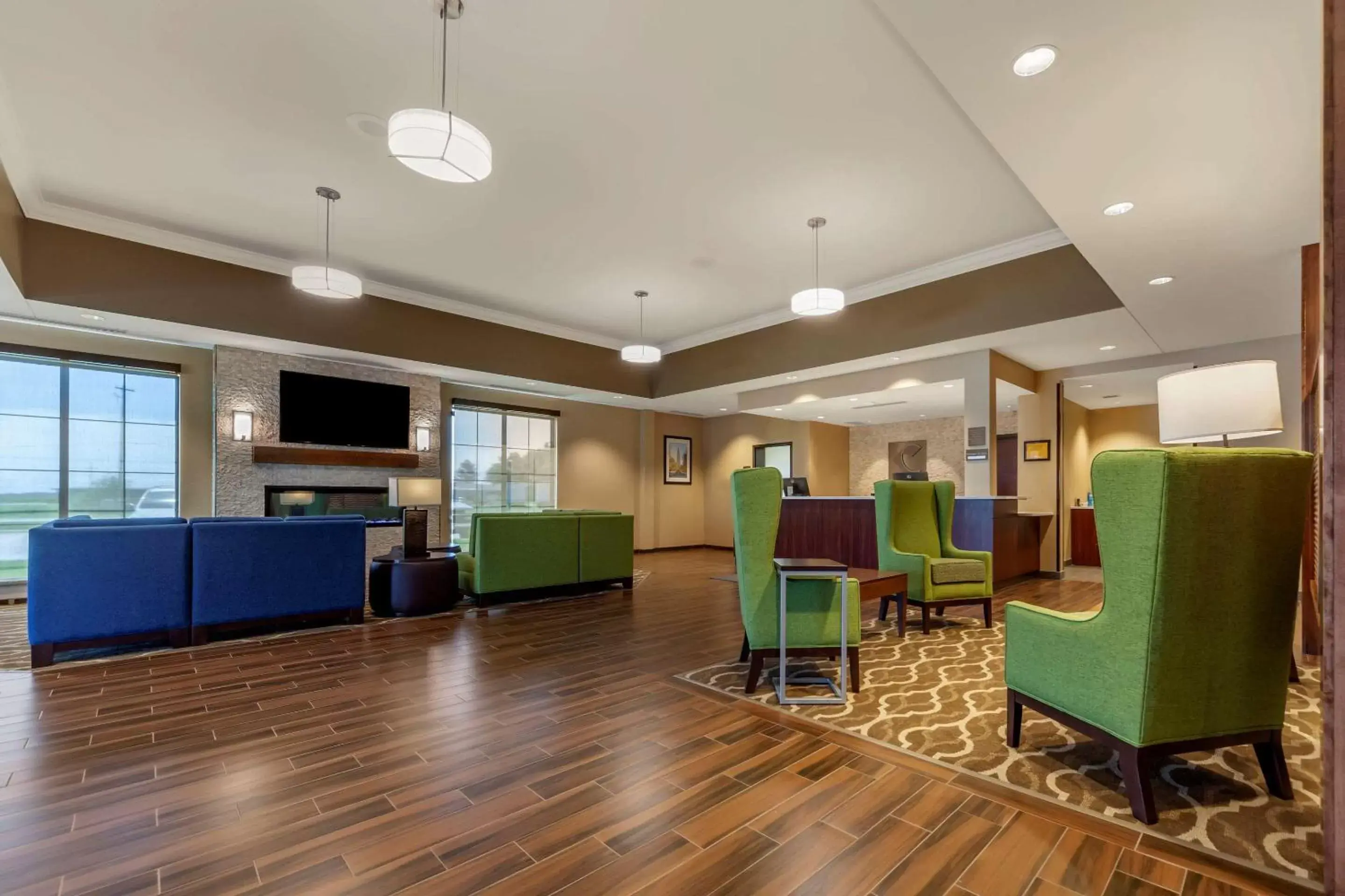 Lobby or reception in Comfort Suites Grand Island