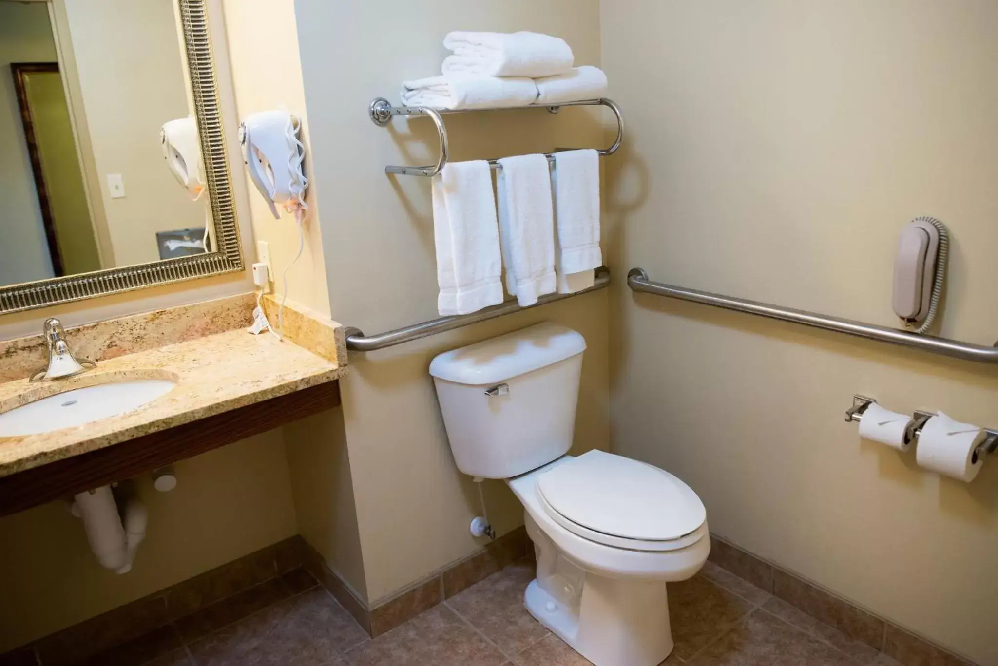 Bathroom in Holiday Inn Express Devils Lake, an IHG Hotel