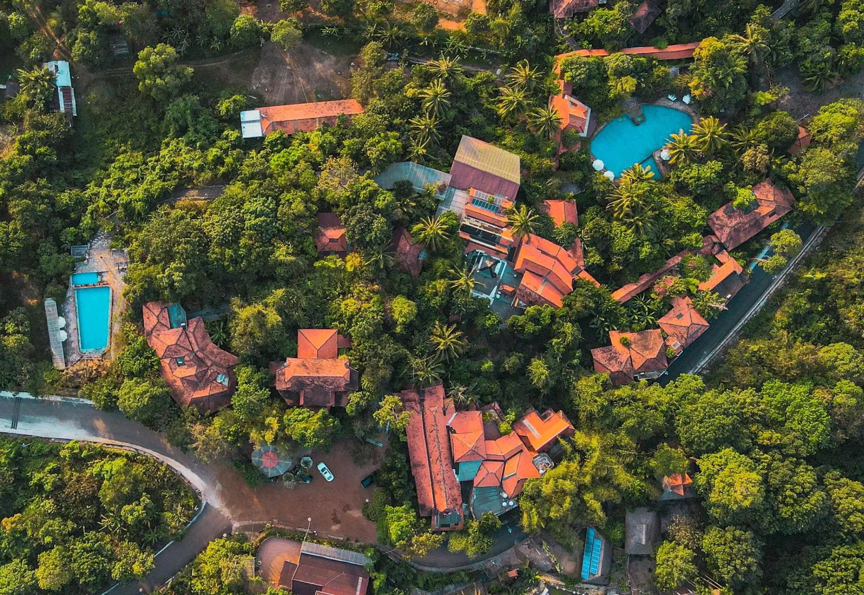 Property building, Bird's-eye View in Veranda Natural Resort