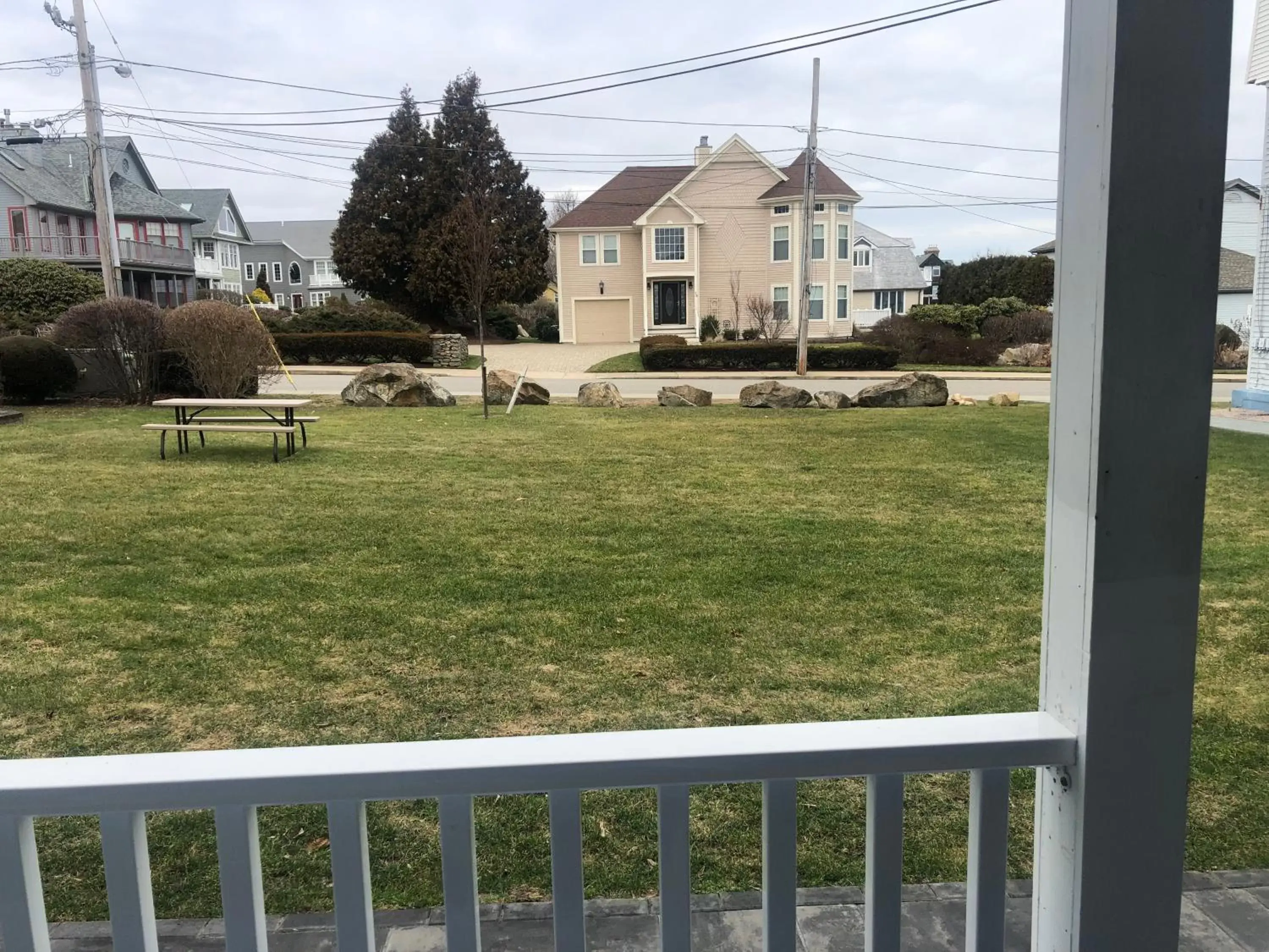 Garden view in The Atlantic House