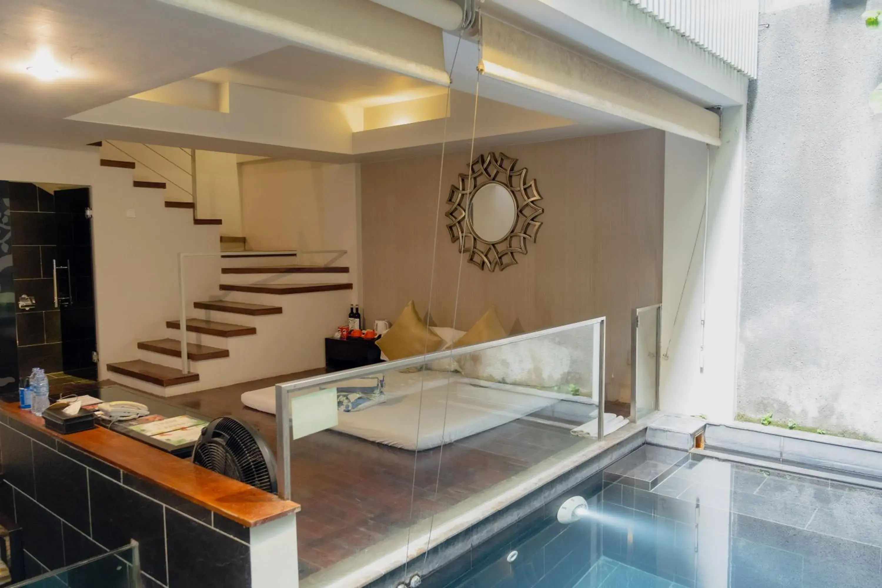 Swimming pool in 18 Suite Villa Loft at Kuta