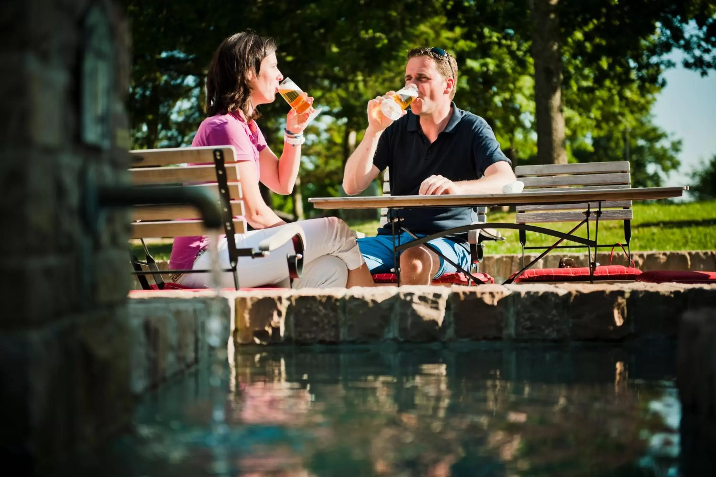 Patio in Sporthotel Grafenwald