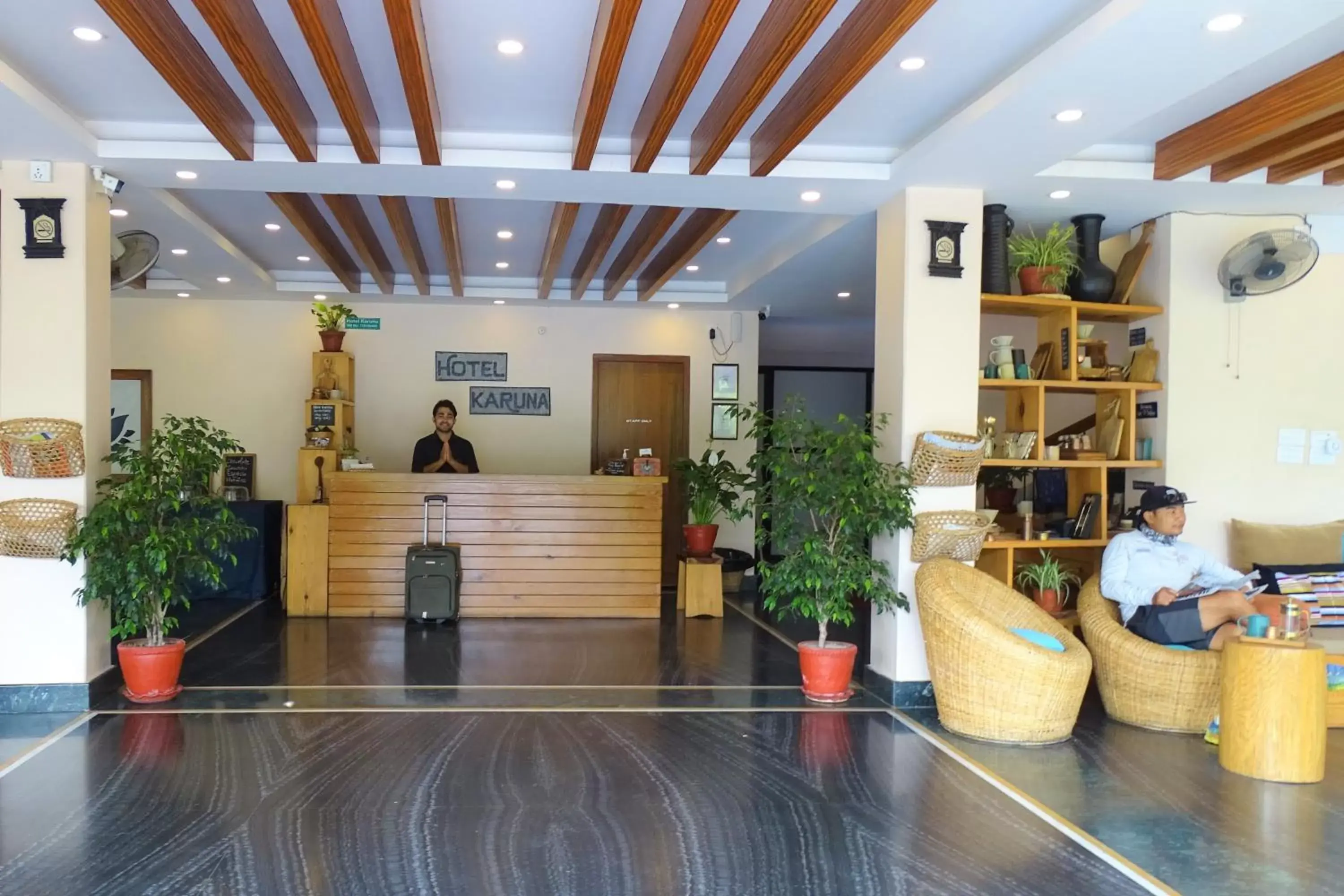 Staff, Lobby/Reception in Hotel Karuna