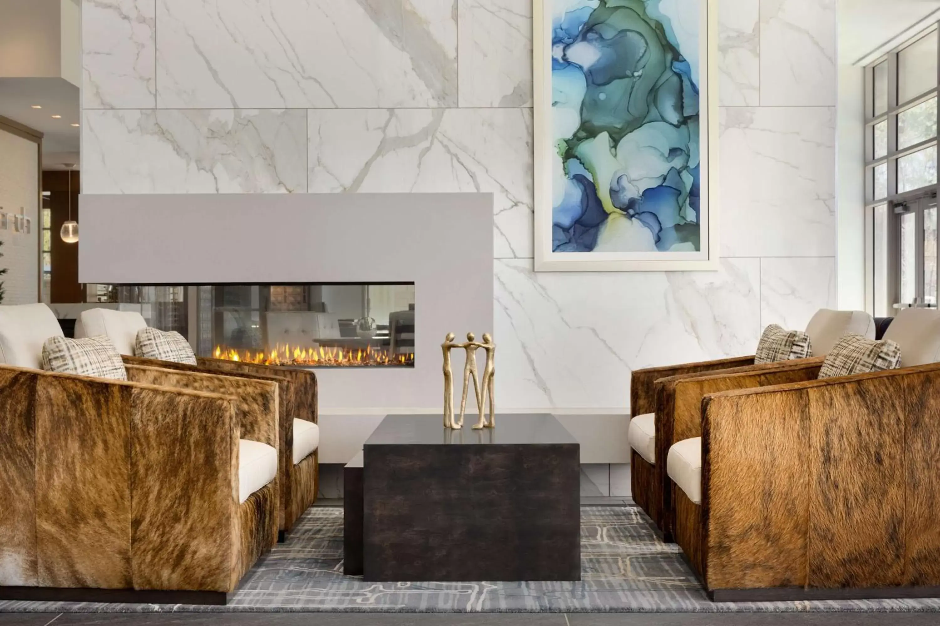 Lobby or reception, Bathroom in Hilton Alpharetta Atlanta