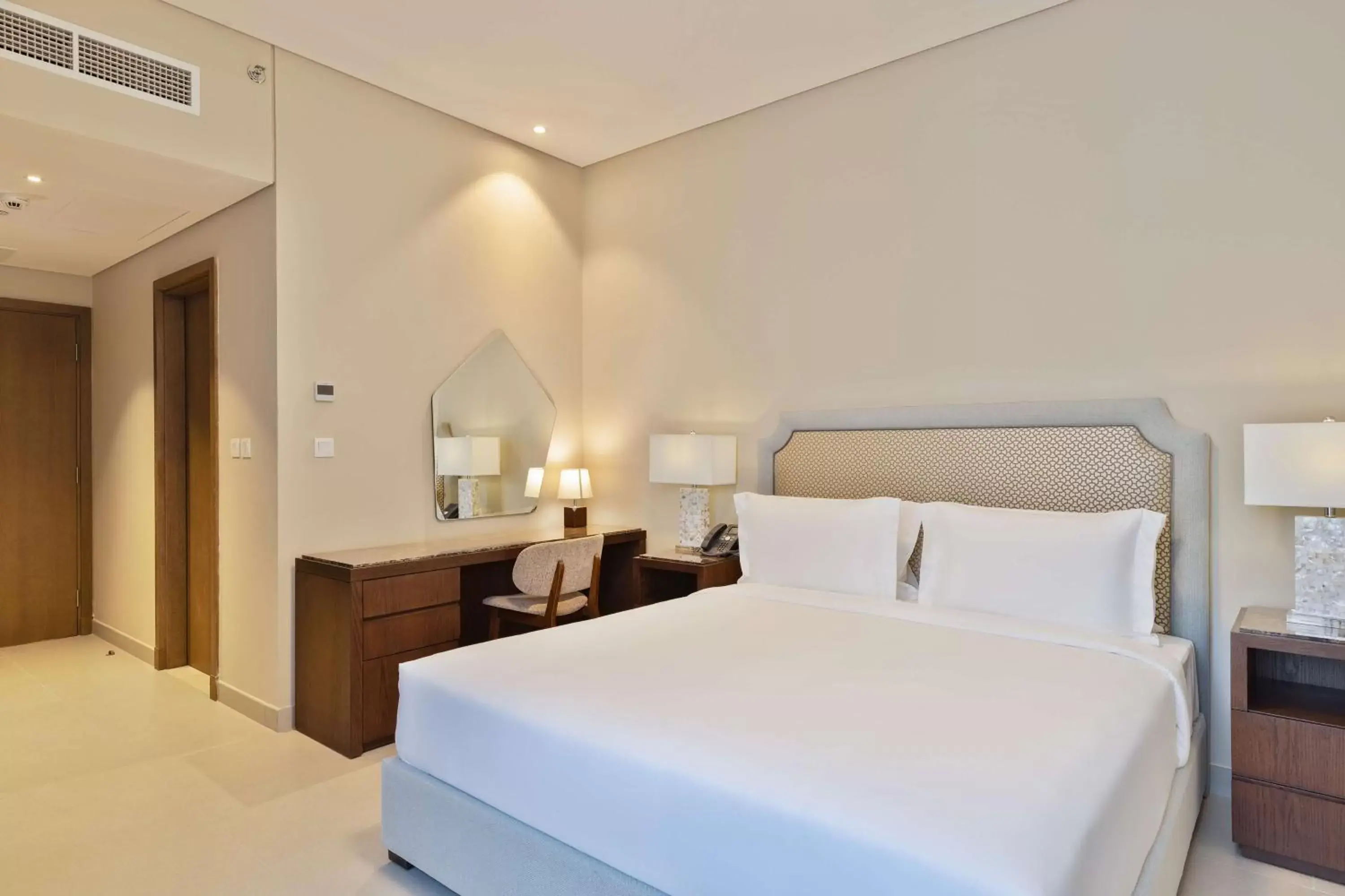 Bedroom, Bed in DoubleTree by Hilton Doha Downtown