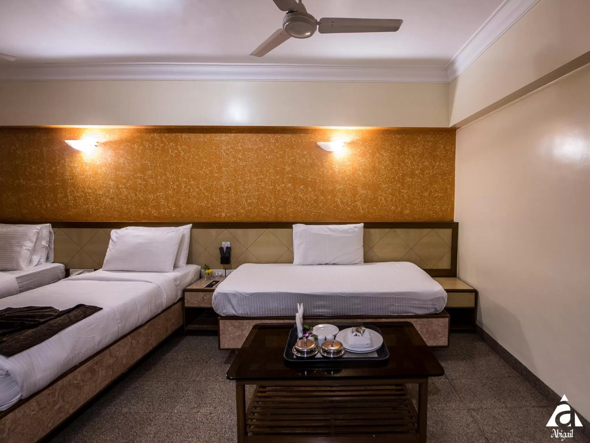 Bed in Hotel Abigail Goradia's