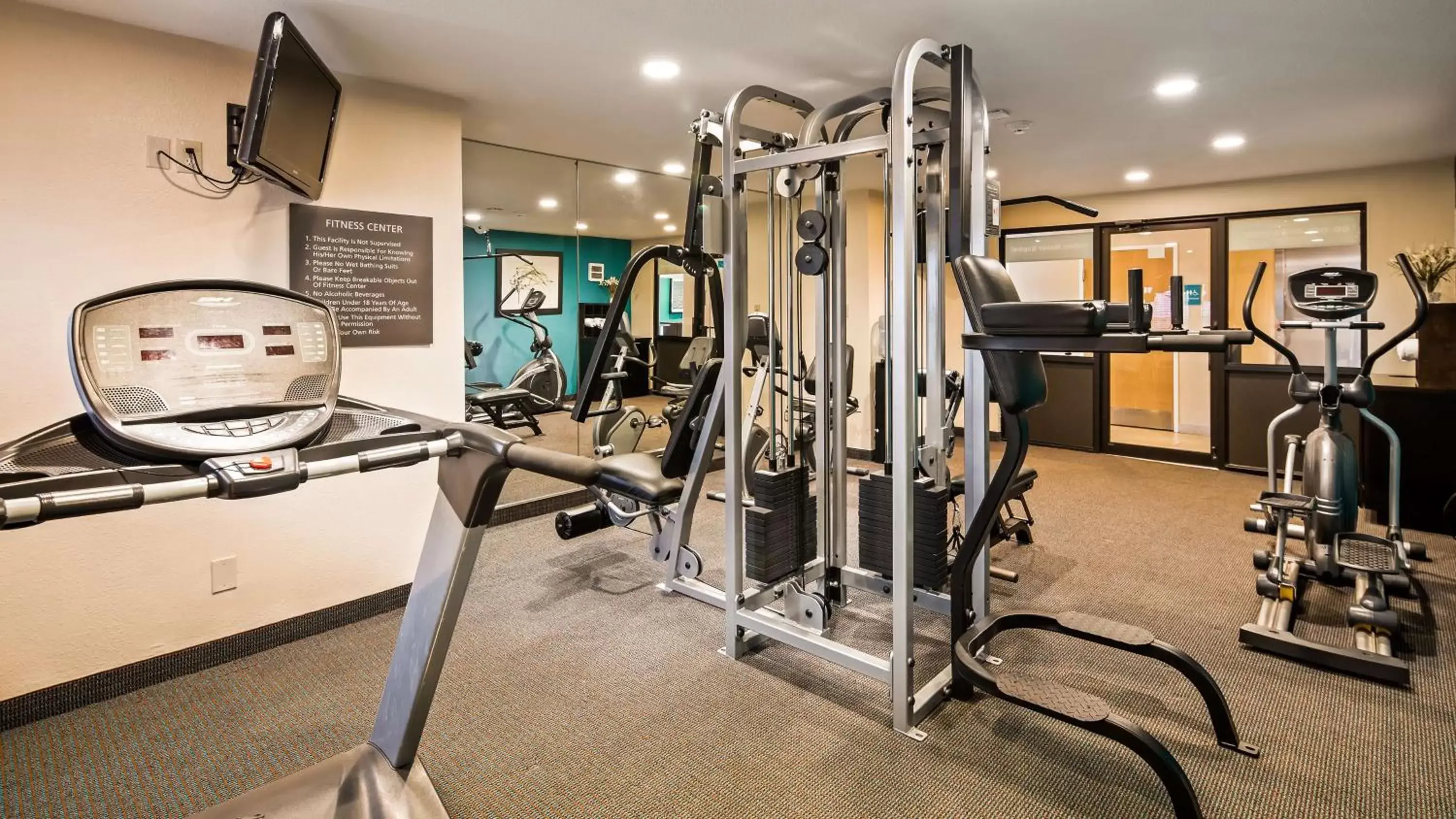 Fitness centre/facilities, Fitness Center/Facilities in Best Western Plus Lonoke Hotel