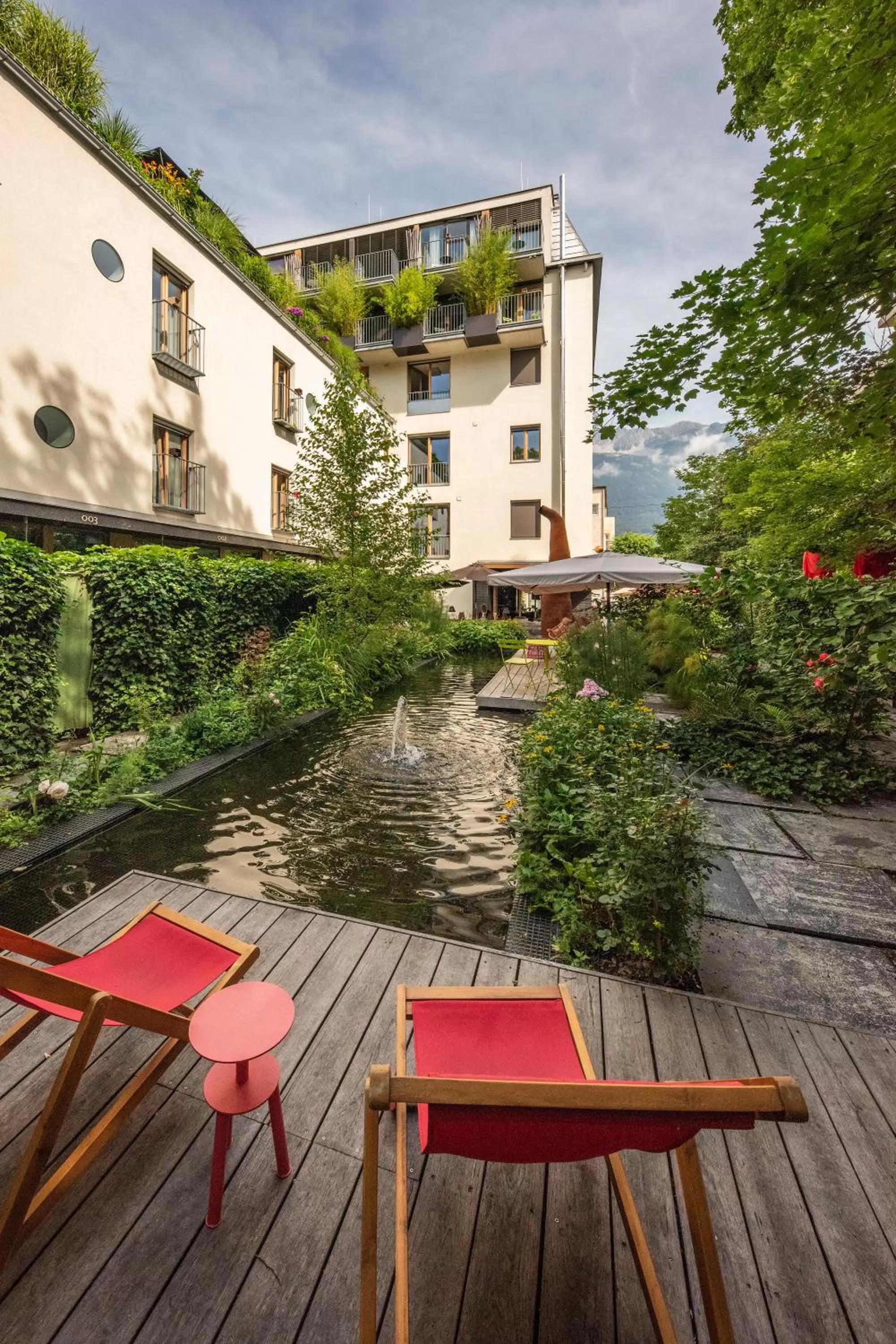 Patio in Nala Individuellhotel