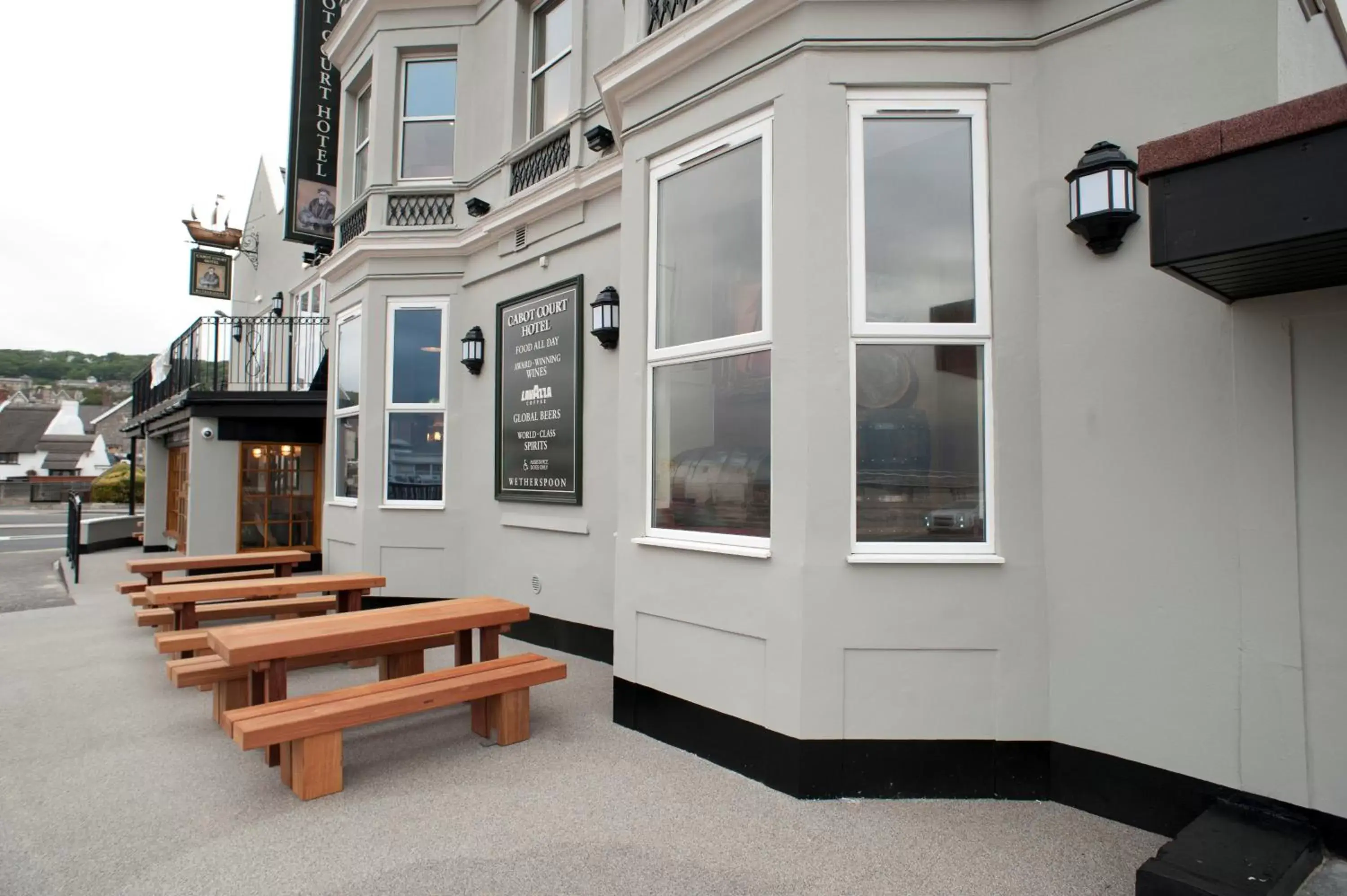 Balcony/Terrace in Cabot Court Hotel Wetherspoon