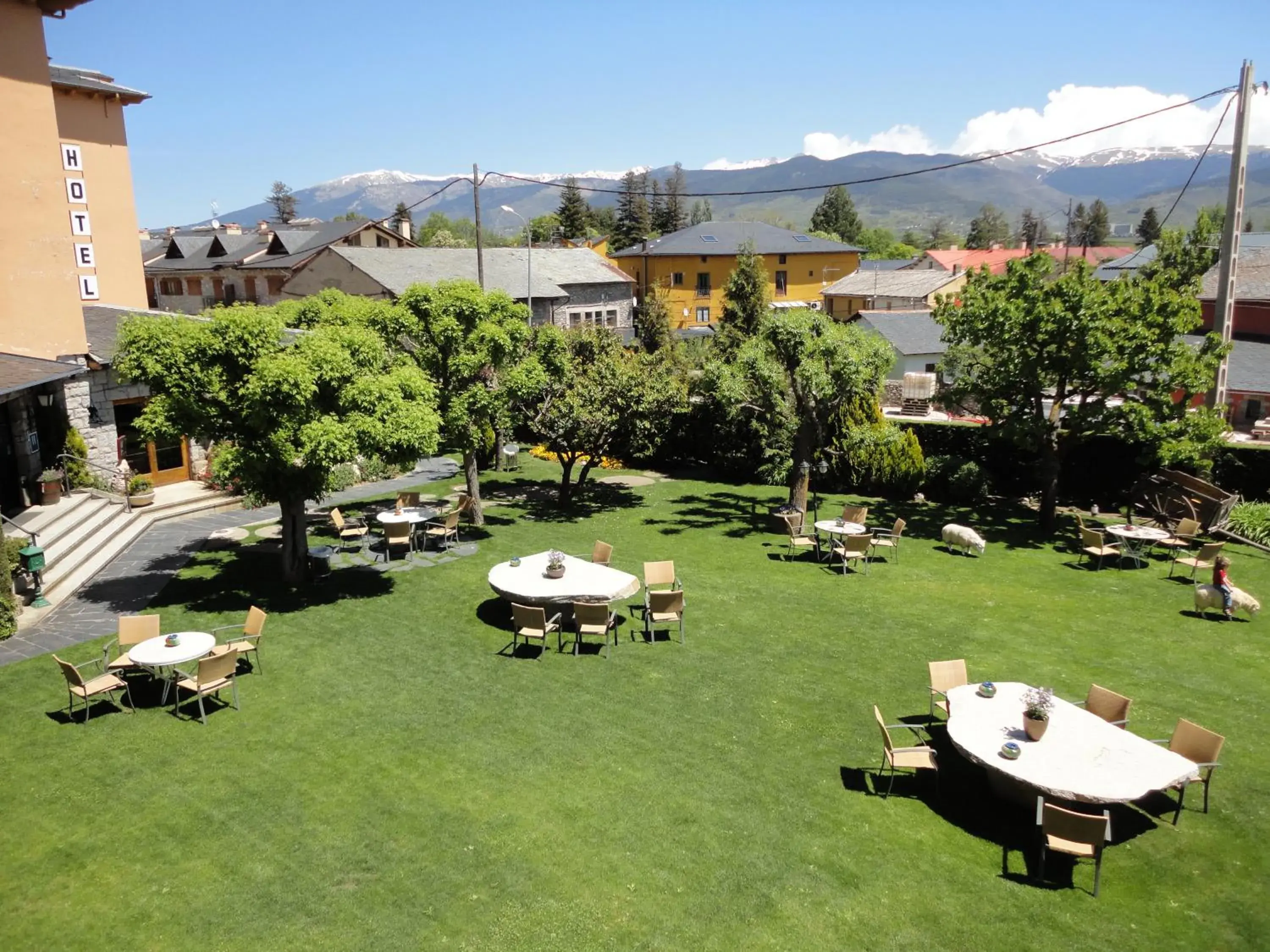 Garden in Hotel del Prado