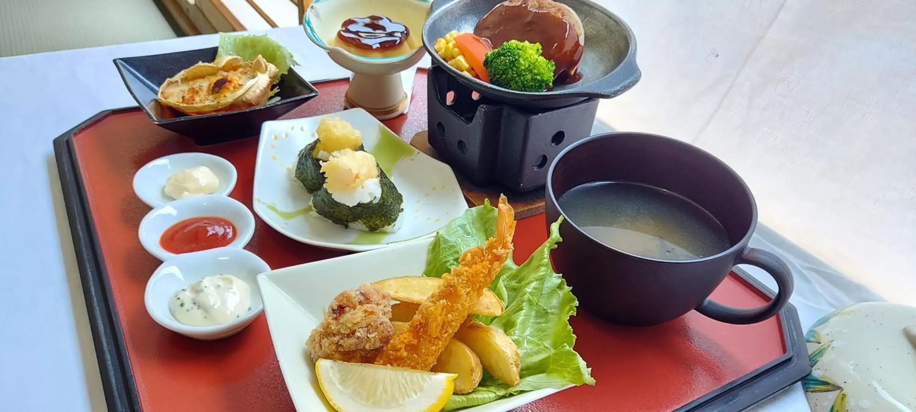 Food and drinks in Ibusuki Royal Hotel