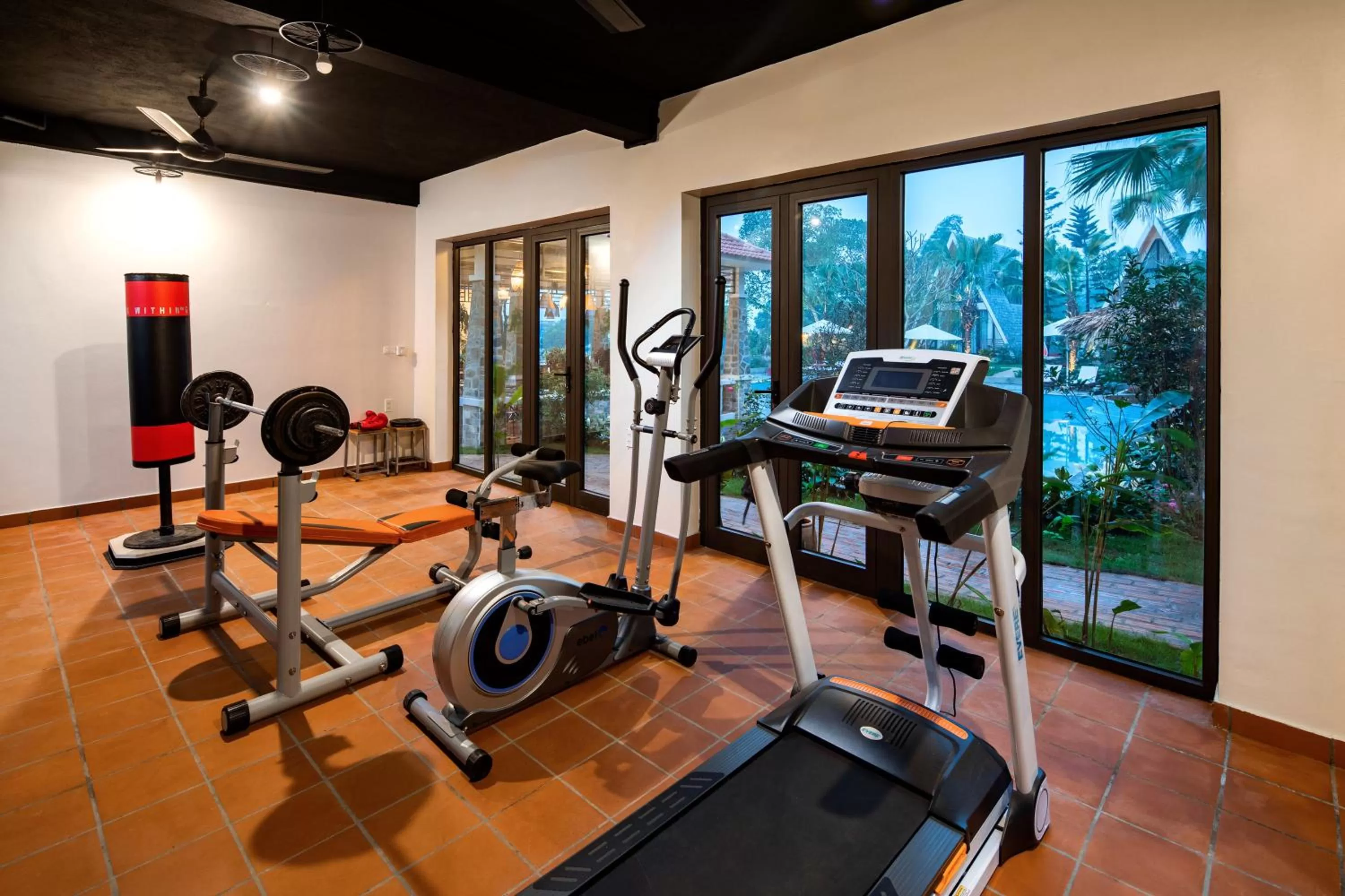 Fitness centre/facilities in Bai Dinh Garden Resort & Spa