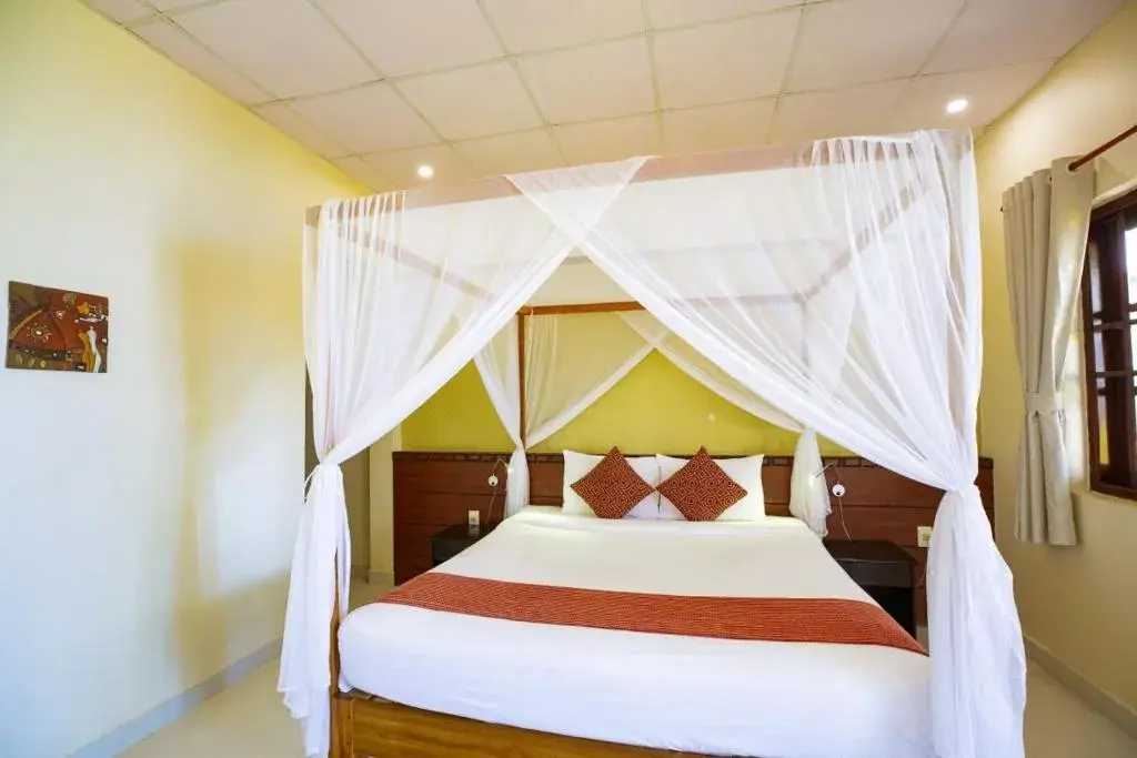 Bed in Sea Star Resort