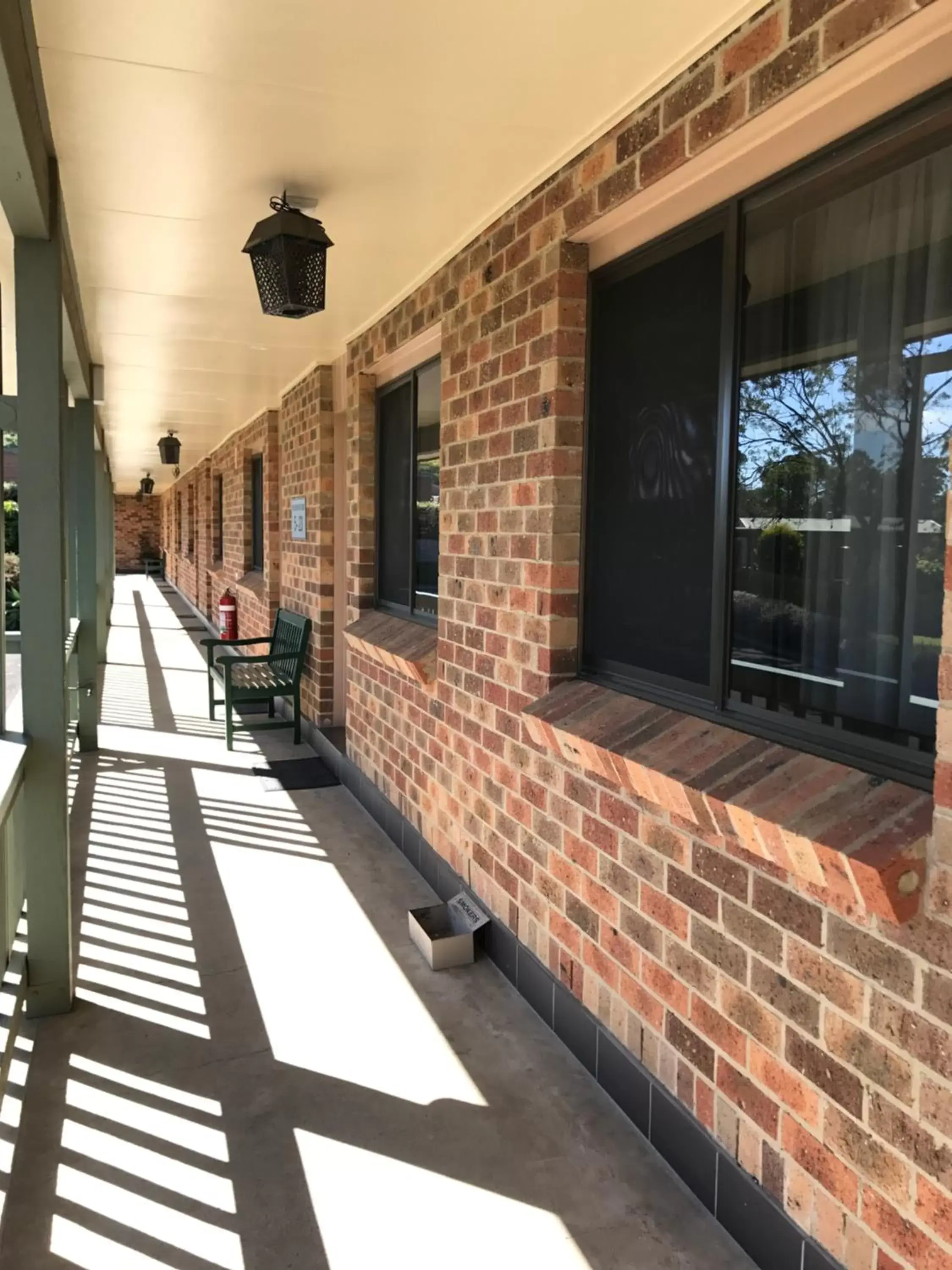 Patio in Sunseeker Motor Inn