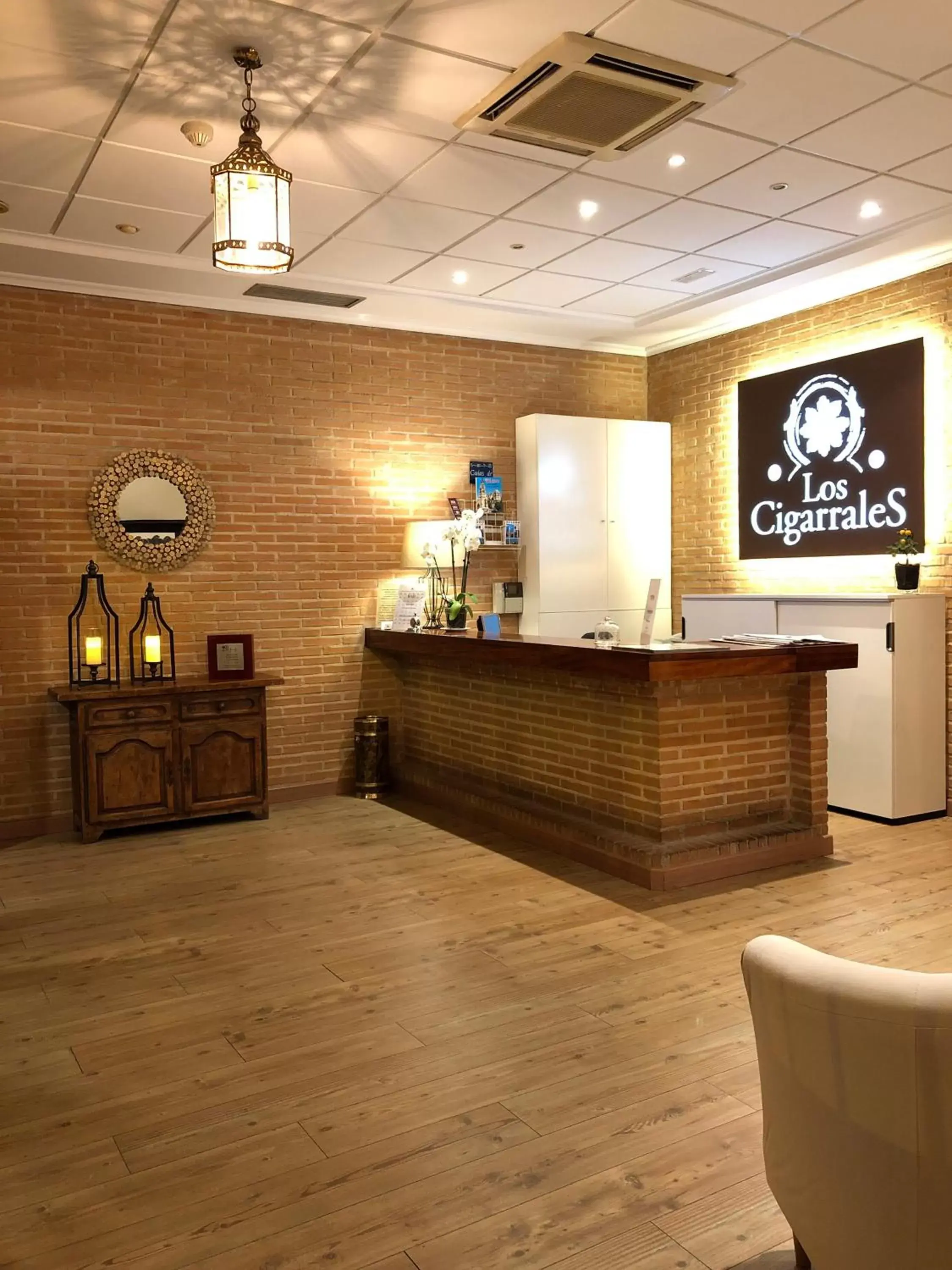 Lobby or reception in Hotel Los Cigarrales
