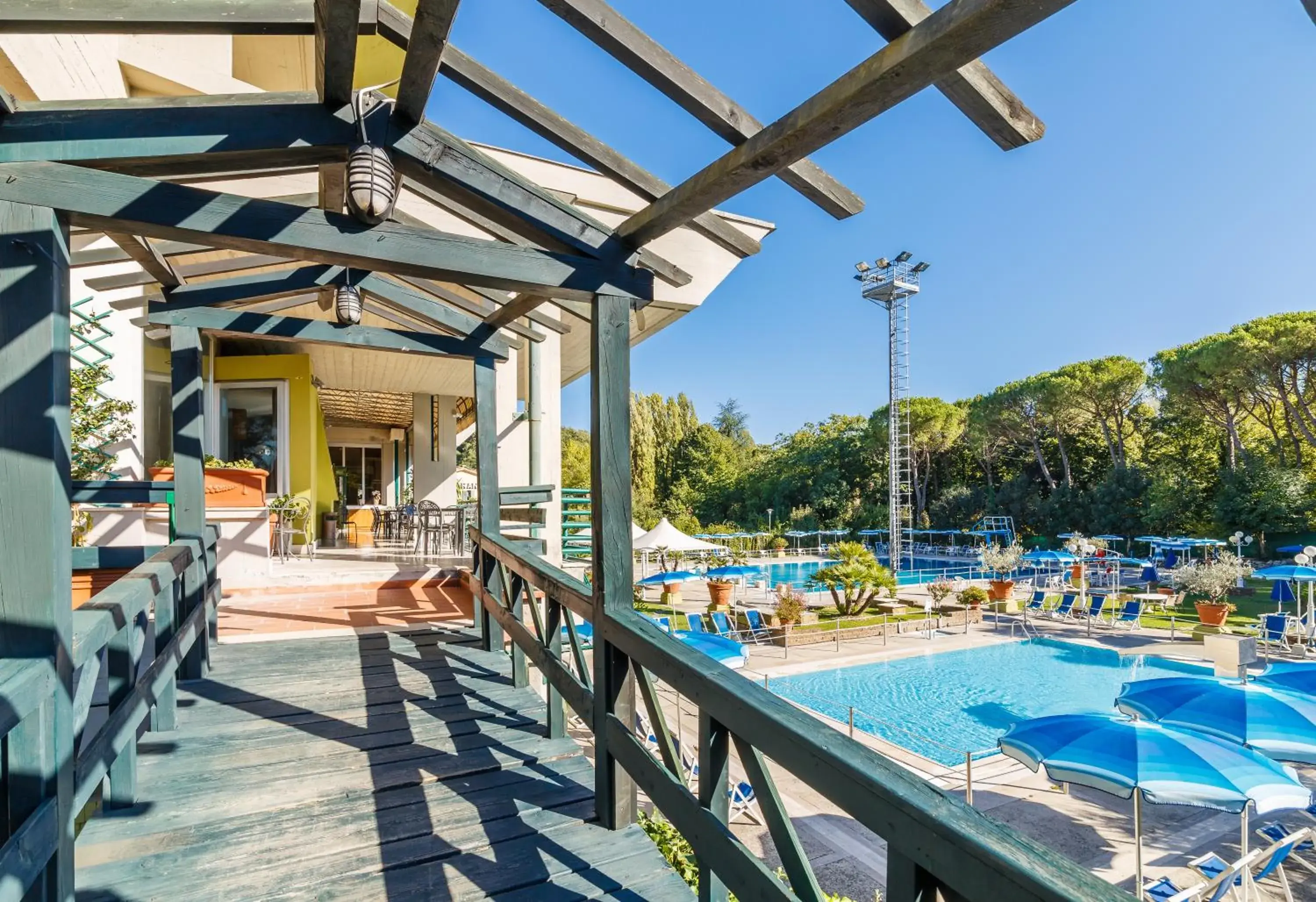 Pool View in Hotel Country Club