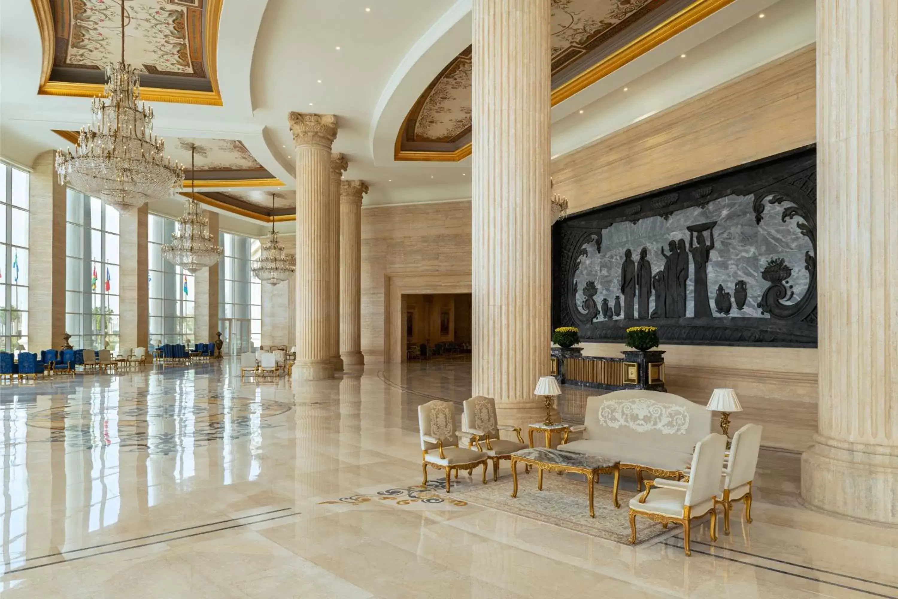 Meeting/conference room, Lobby/Reception in The St. Regis Almasa Hotel, Cairo