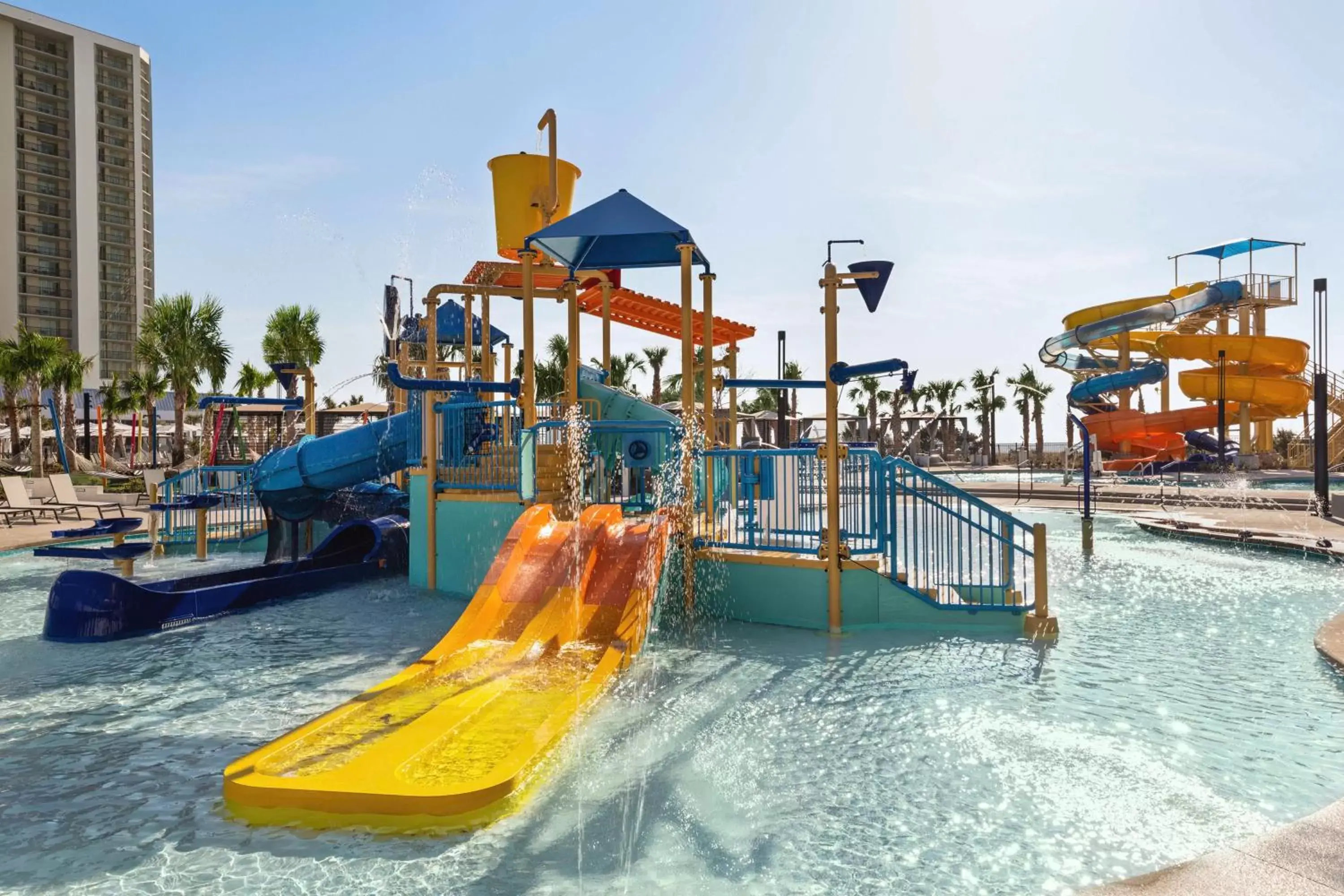 Pool view, Water Park in Embassy Suites by Hilton Myrtle Beach Oceanfront Resort