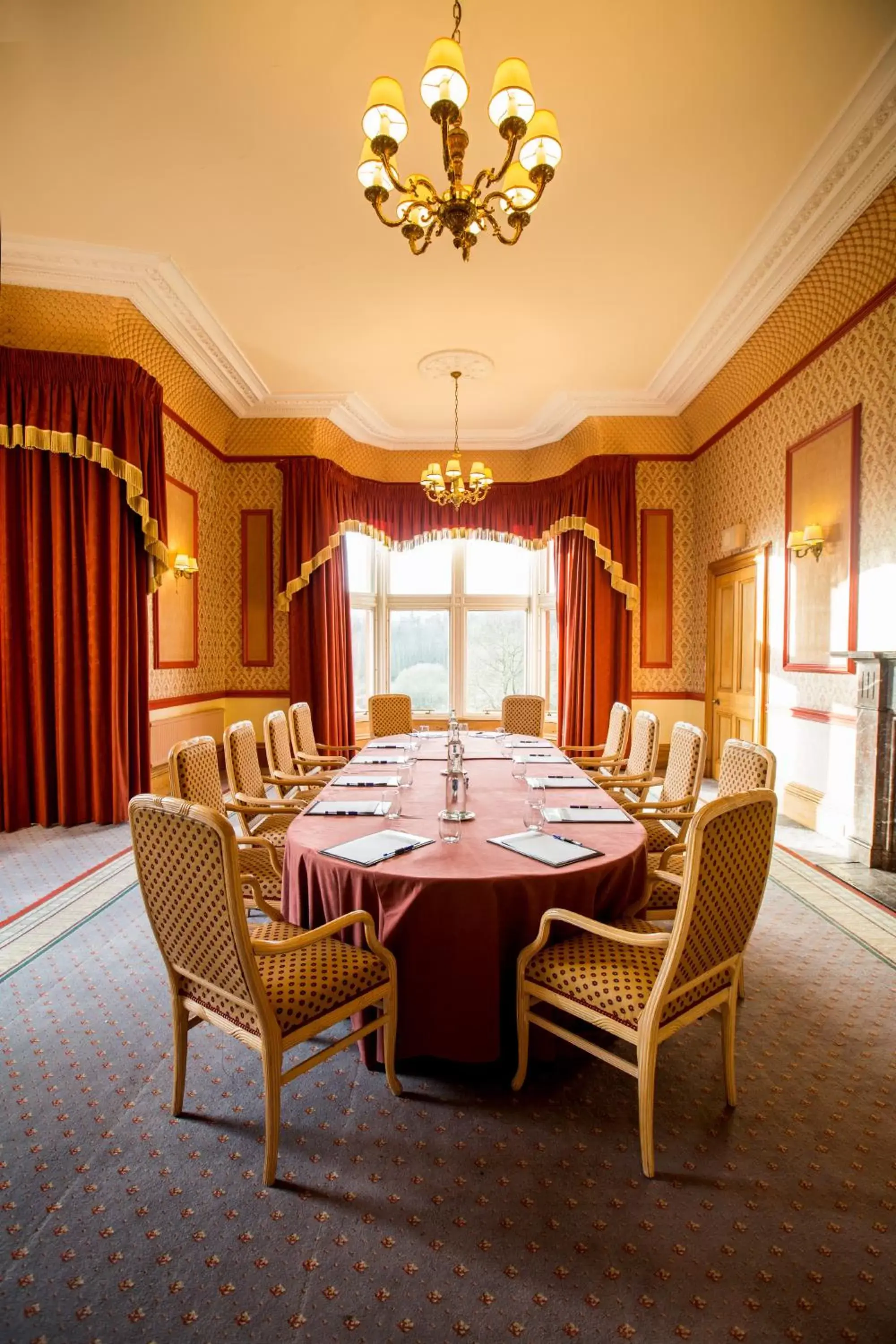Dining area in Dryburgh Abbey Hotel