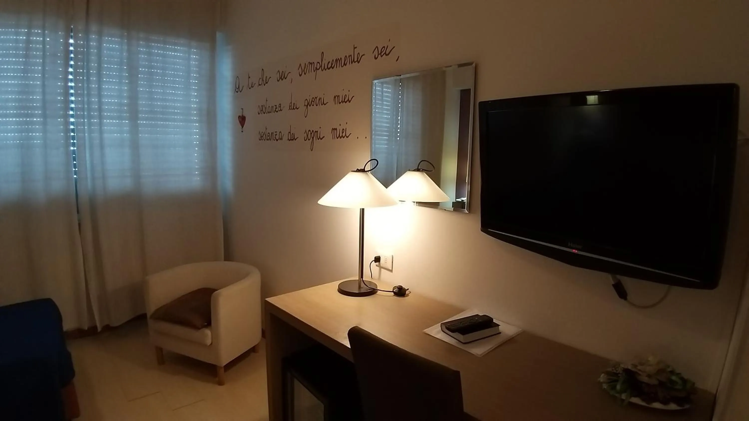 Seating area in Cavalieri del Tau