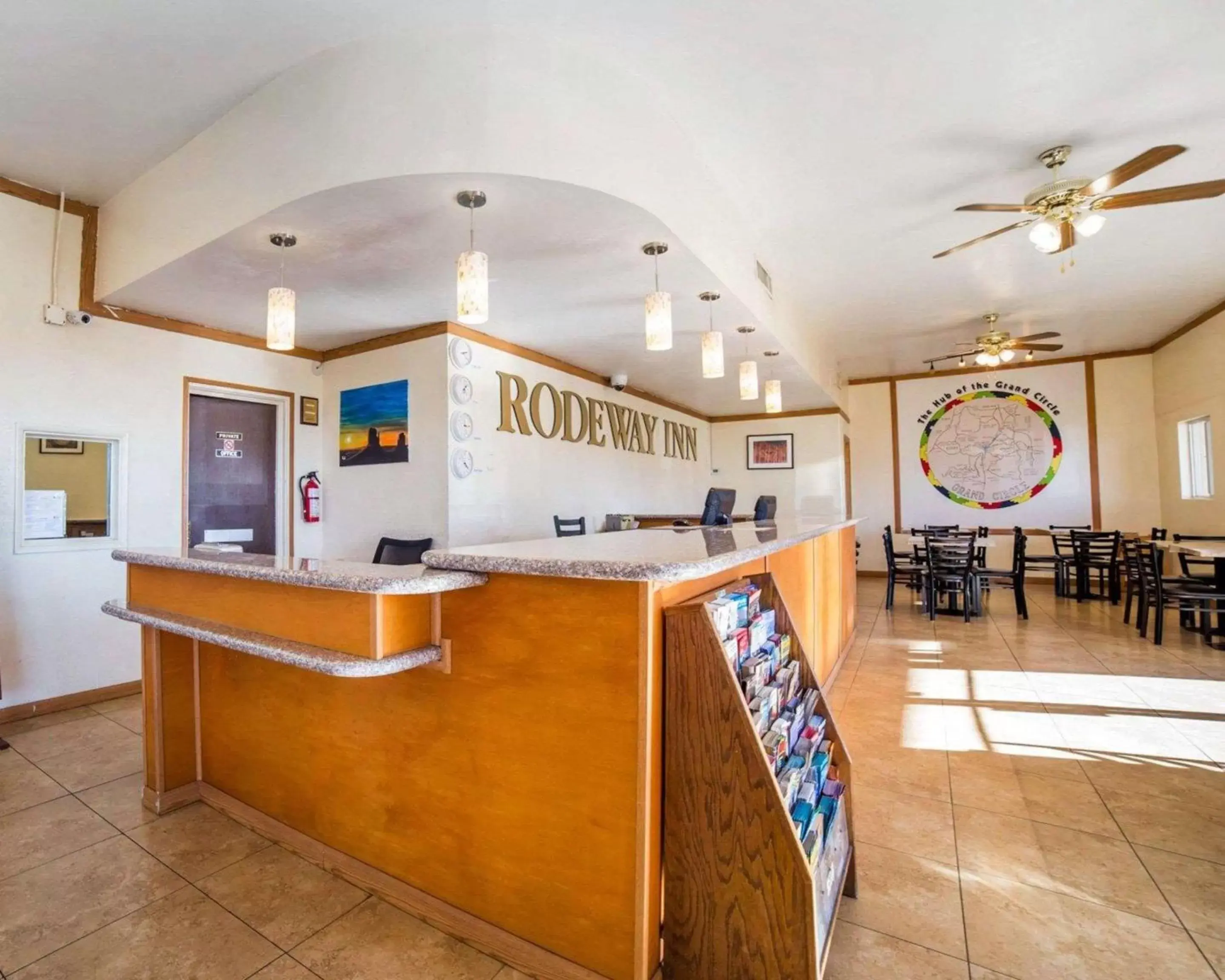 Lobby or reception in Rodeway Inn at Lake Powell Lobby or reception in Rodeway Inn at Lake Powell