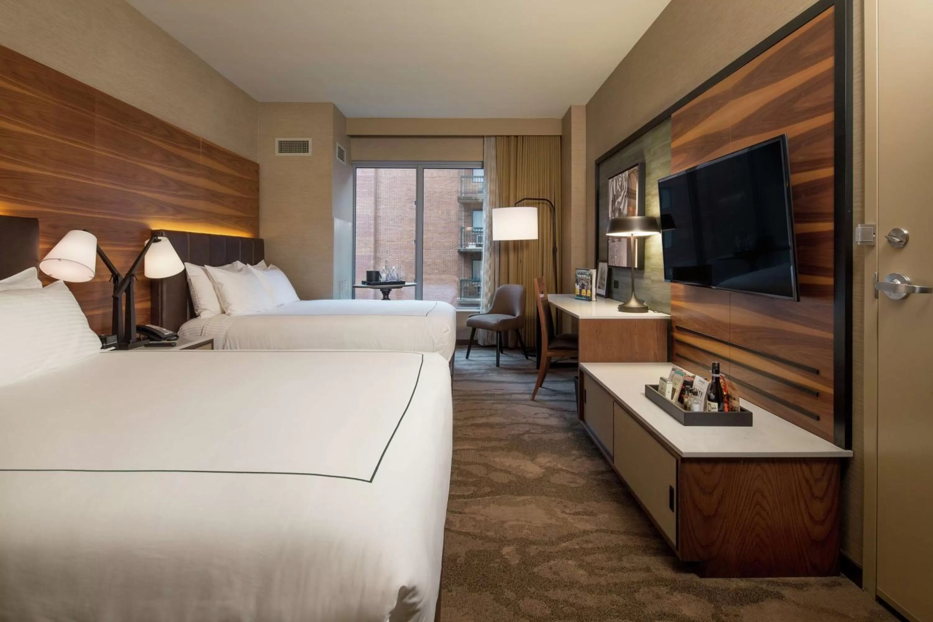 Bedroom, Bed in The Porter Portland, Curio Collection By Hilton