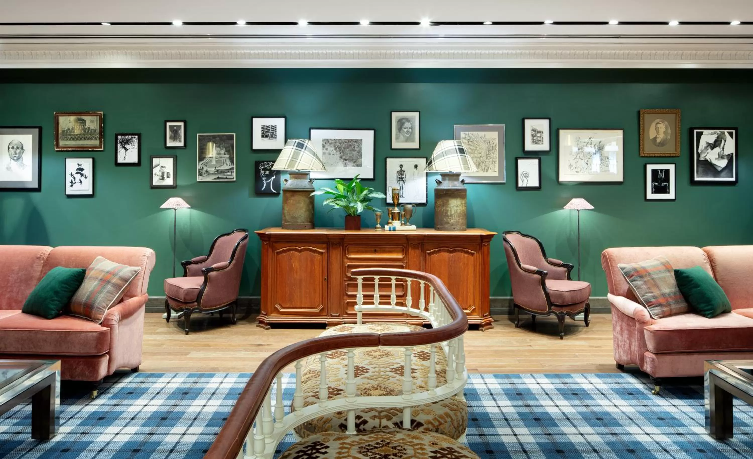 Seating area in Graduate by Hilton State College