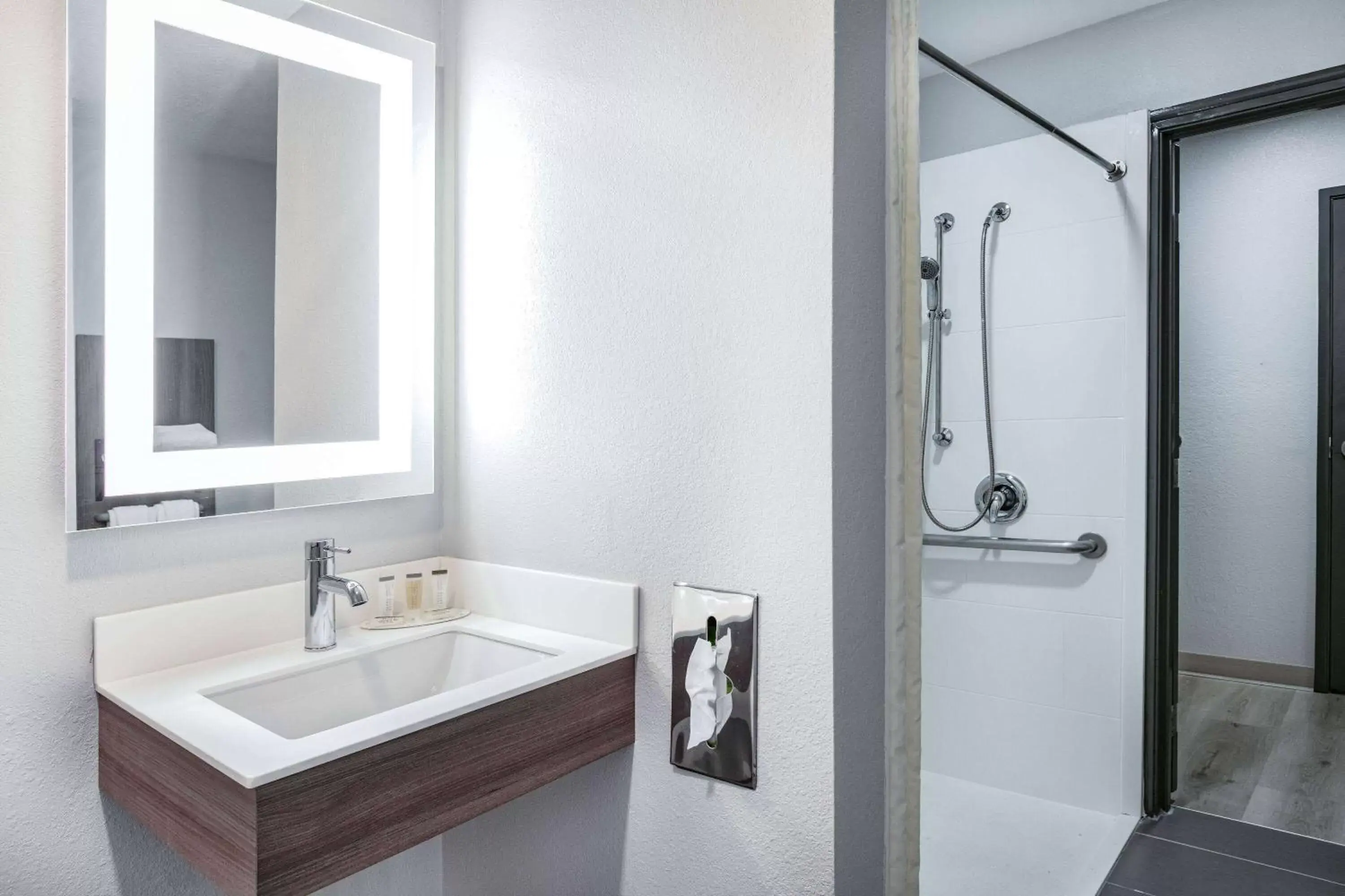 Shower, Bathroom in Microtel Inn by Wyndham Beckley