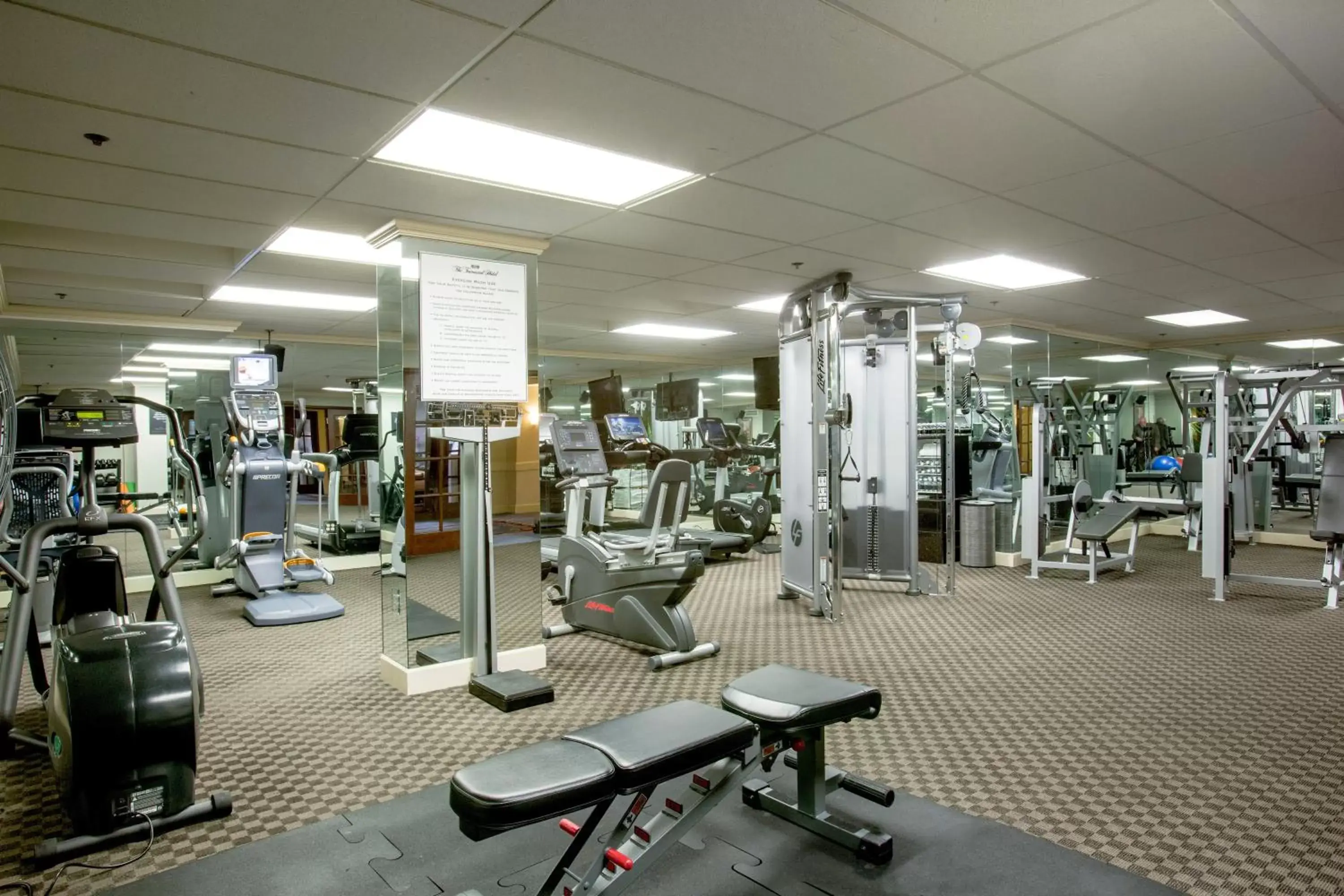 Fitness centre/facilities in The Townsend Hotel Fitness centre/facilities in The Townsend Hotel
