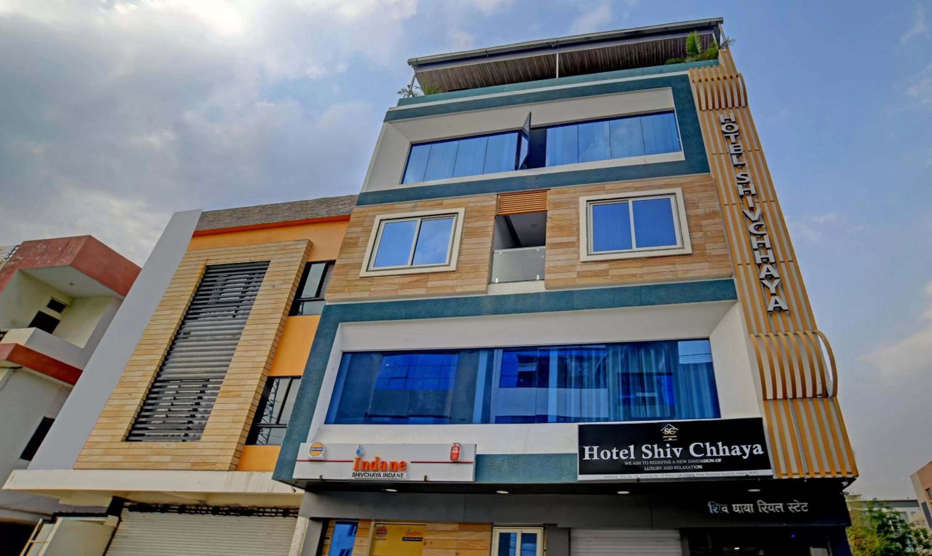 Facade/entrance in Treebo Trend Shiv Chhaya Vijay Nagar